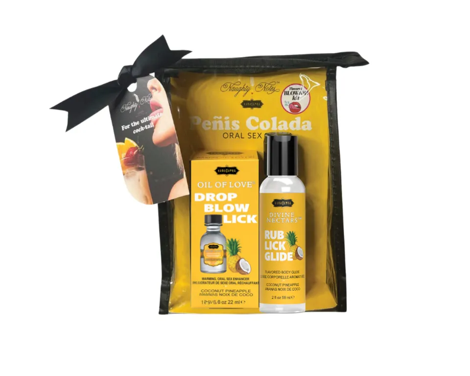 Kama Sutra Penis Colada kit di coppia cocco ananas 2 pezzi