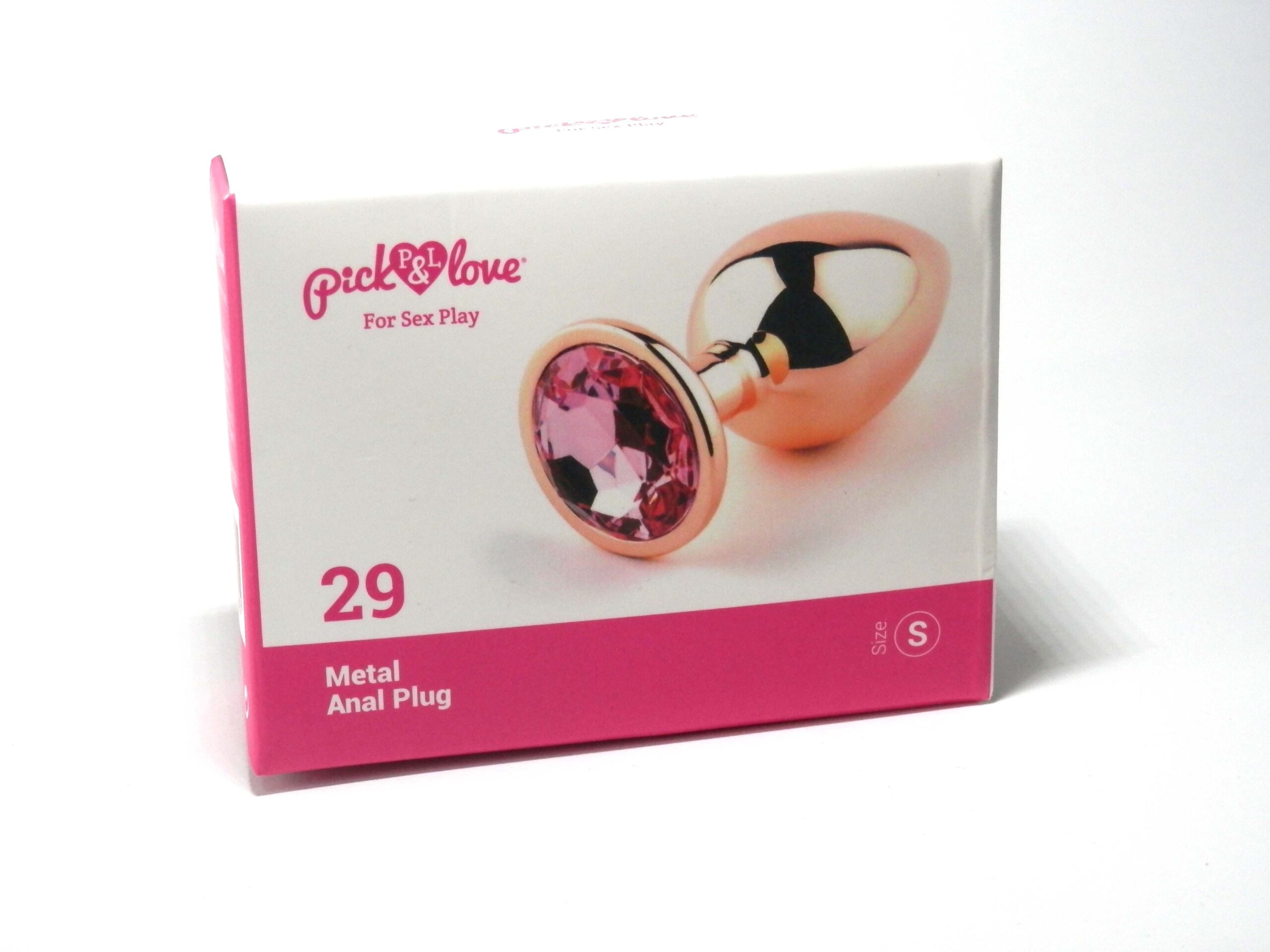 Pick&Love Diamante Dorado plug anale gioiello oro