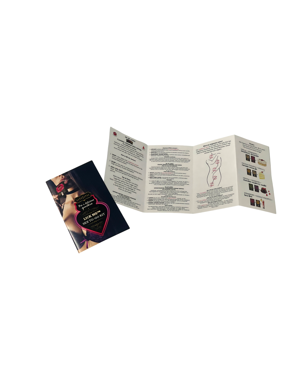 Kama Sutra Lick Me kit sesso orale 12 bustine