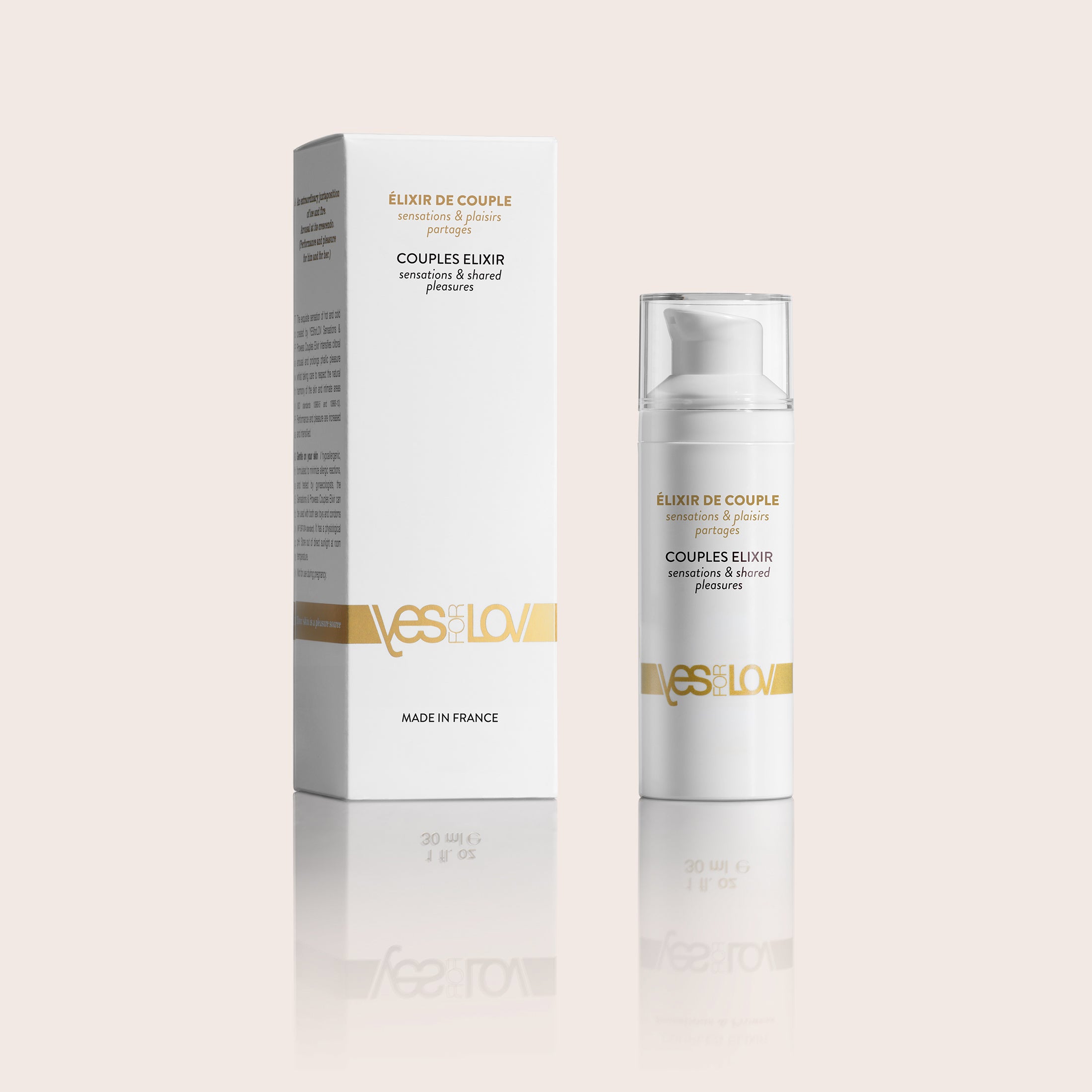 Yes For Lov Elixir gel stimolante di coppia 30 ml fragola