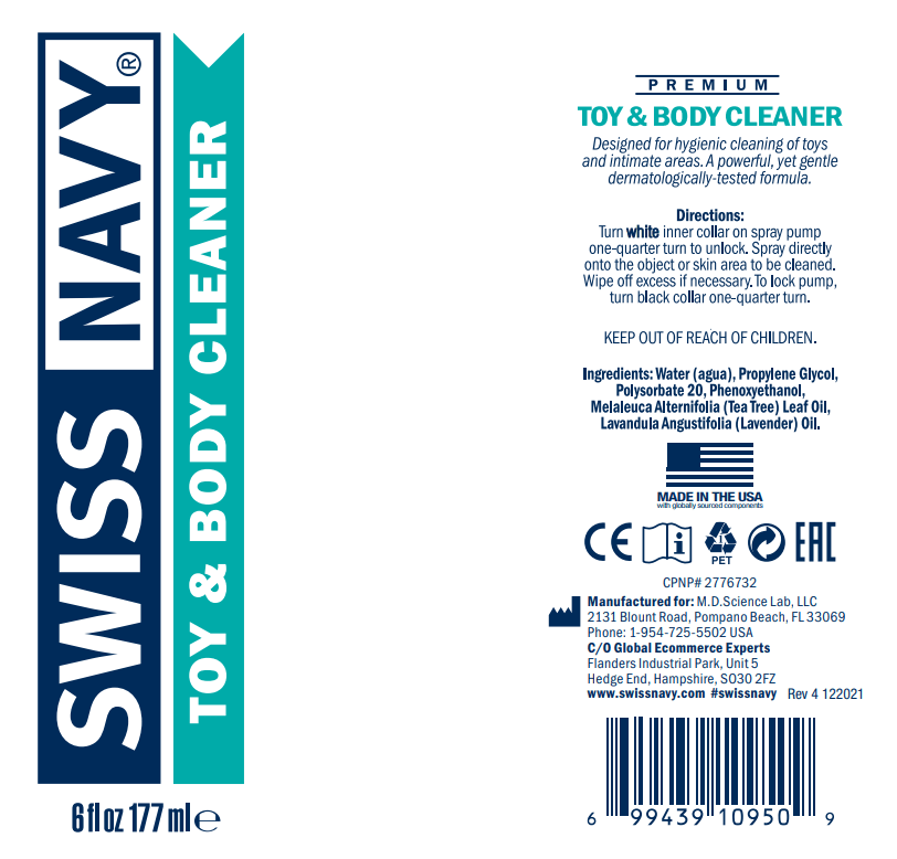 Swiss Navy Premium detergente toy e corpo schiuma 177 ml