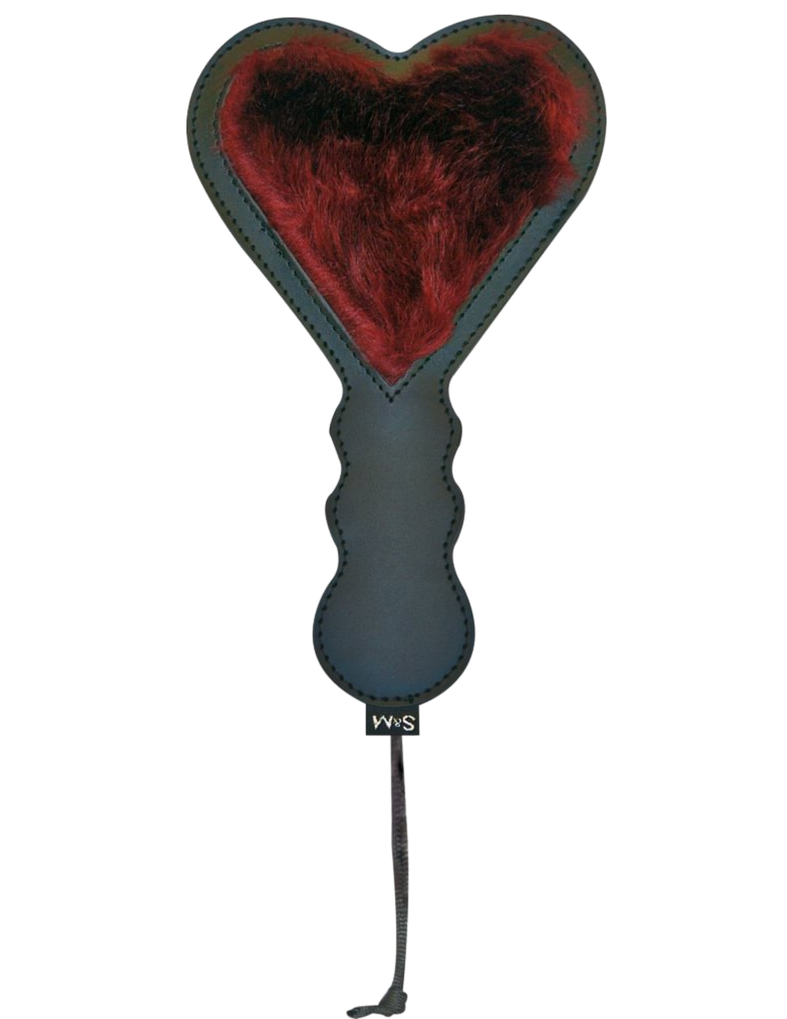 Sportsheets Enchanted Heart paddle impatto bordeaux bifacciale