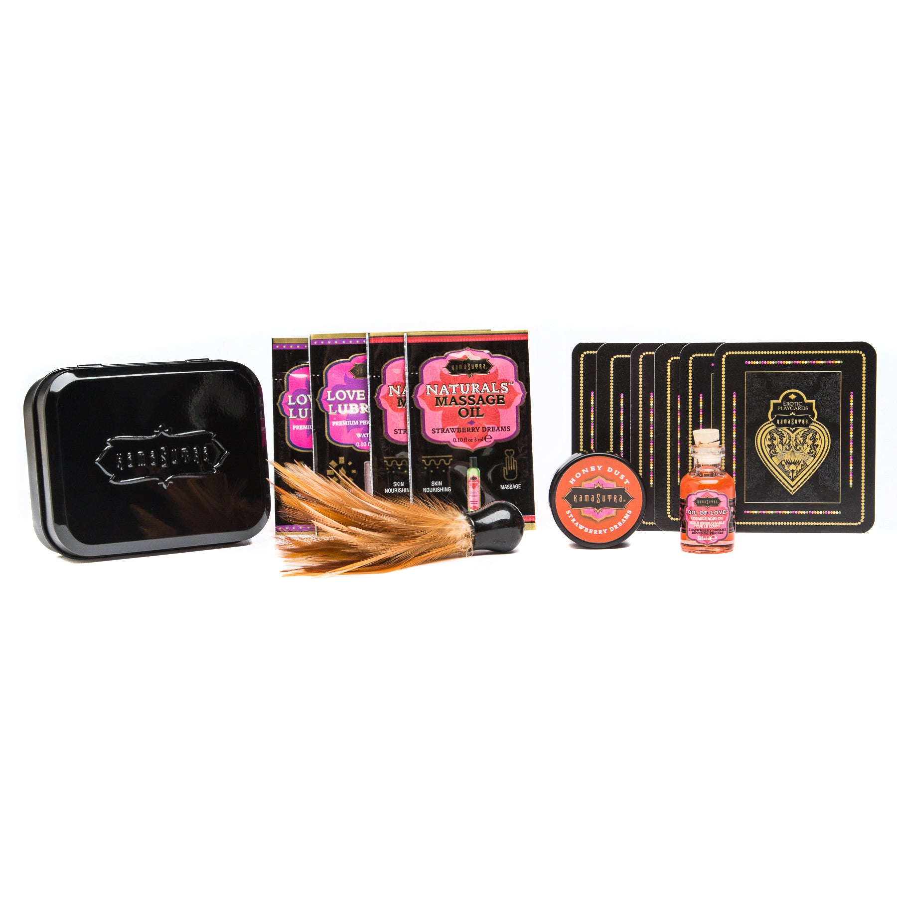 Kama Sutra Weekender Kit viaggio coppia in latta