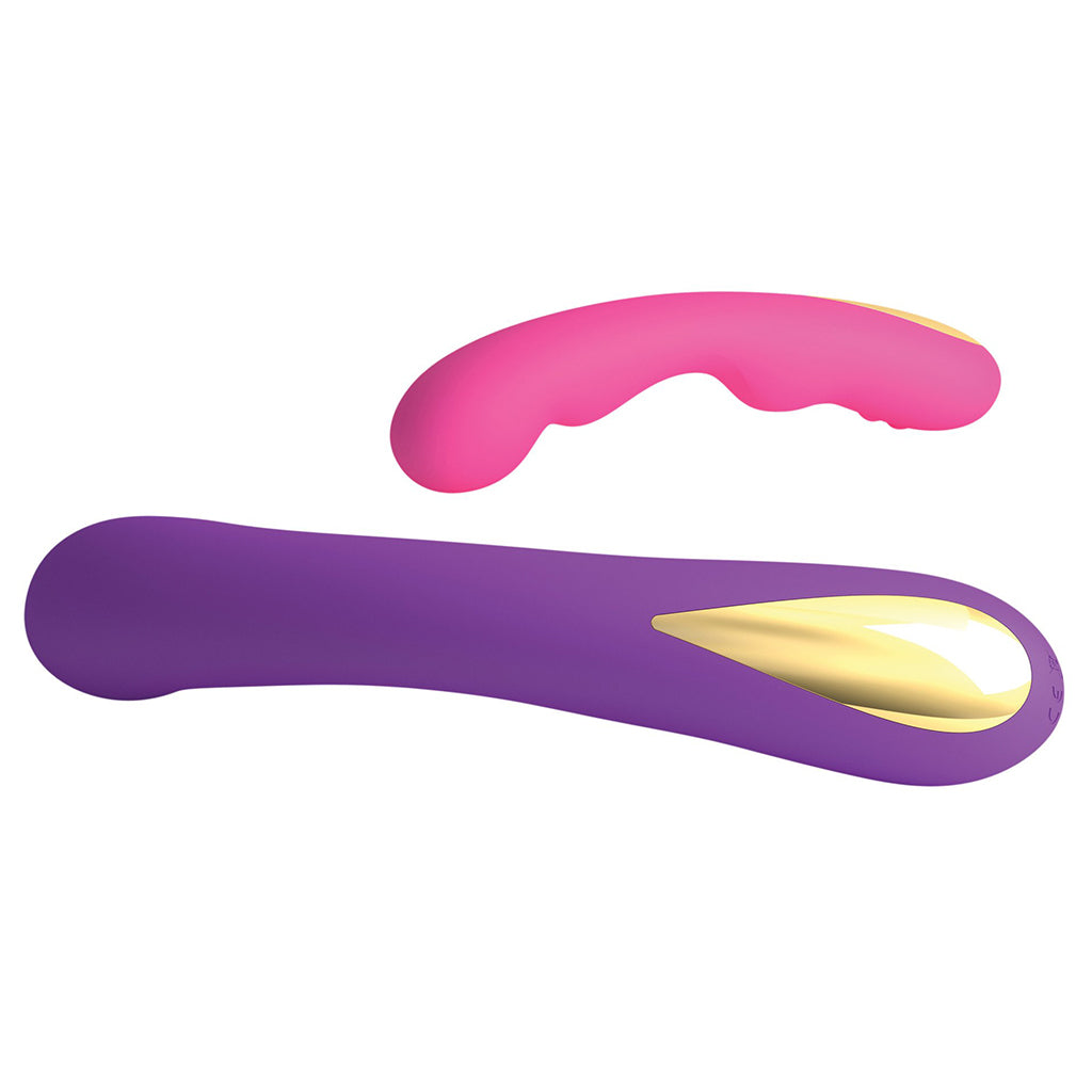 Kama Sutra Dandiya vibratore g-spot silicone ricaricabile