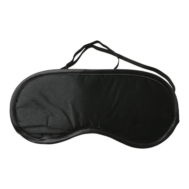 Sex & Mischief Black Satin Blindfold benda occhi raso nero
