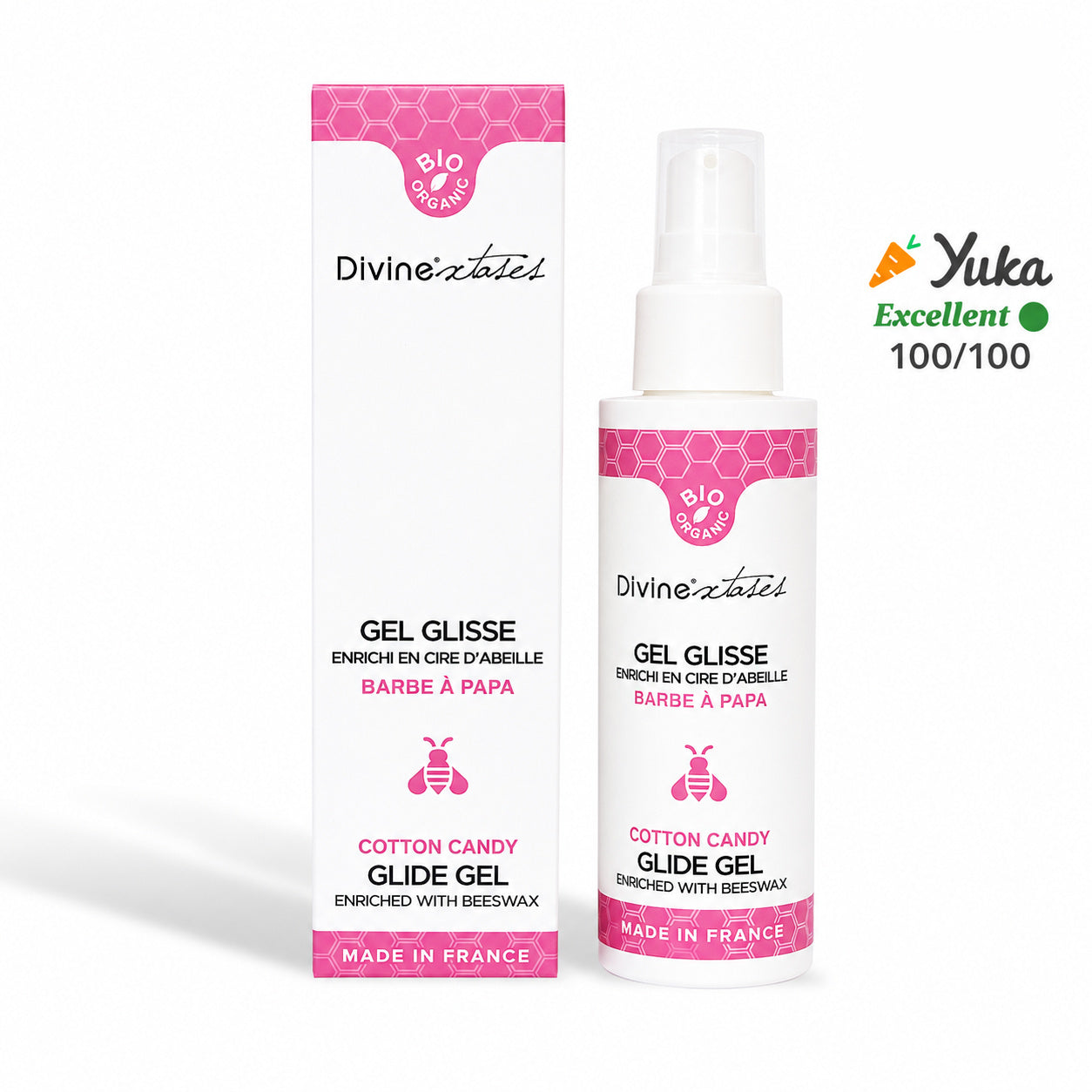 Divinextases Gel Zucchero Filato Lubrificante 100ml Bio
