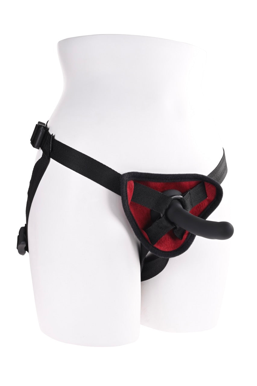 Sportsheets Saffron Silicone Pegging Kit strap-on principianti