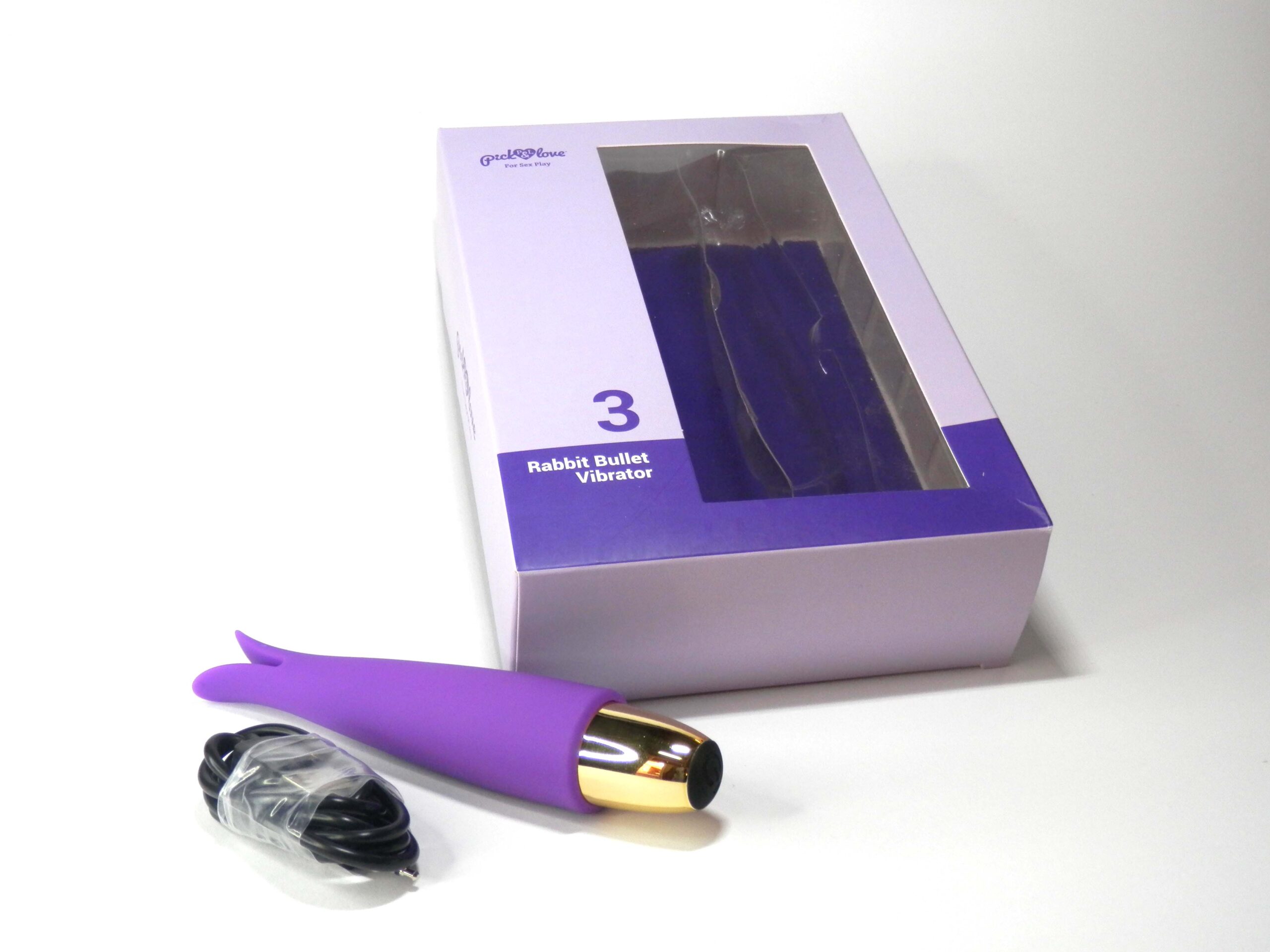 Pick&Love Rabbit Bullet 3 vibratore rabbit ricaricabile silicone