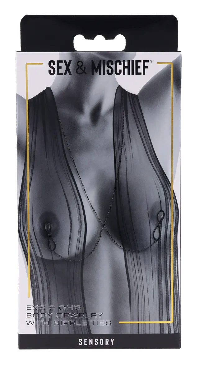 Sportsheets Ex's & Oh's Body Jewelry gioiello corpo con lacci