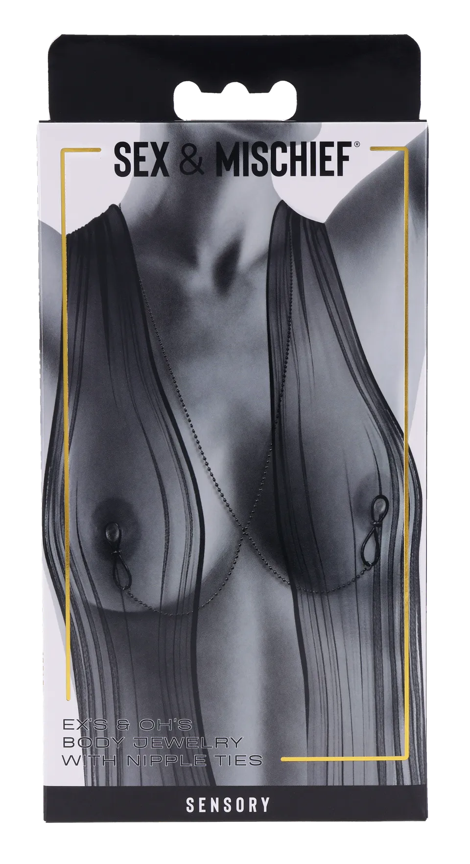 Sportsheets Ex's & Oh's Body Jewelry gioiello corpo con lacci