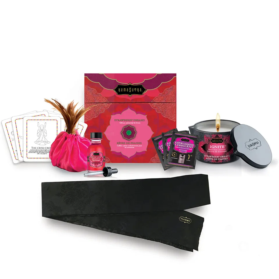Kamasutra Strawberry Dreams Treasure Trove cofanetto erotico fragola