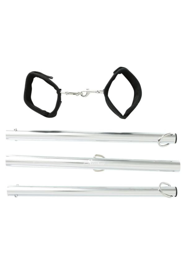 Sportsheets Expandable Barra Divaricatrice con Manette Regolabile