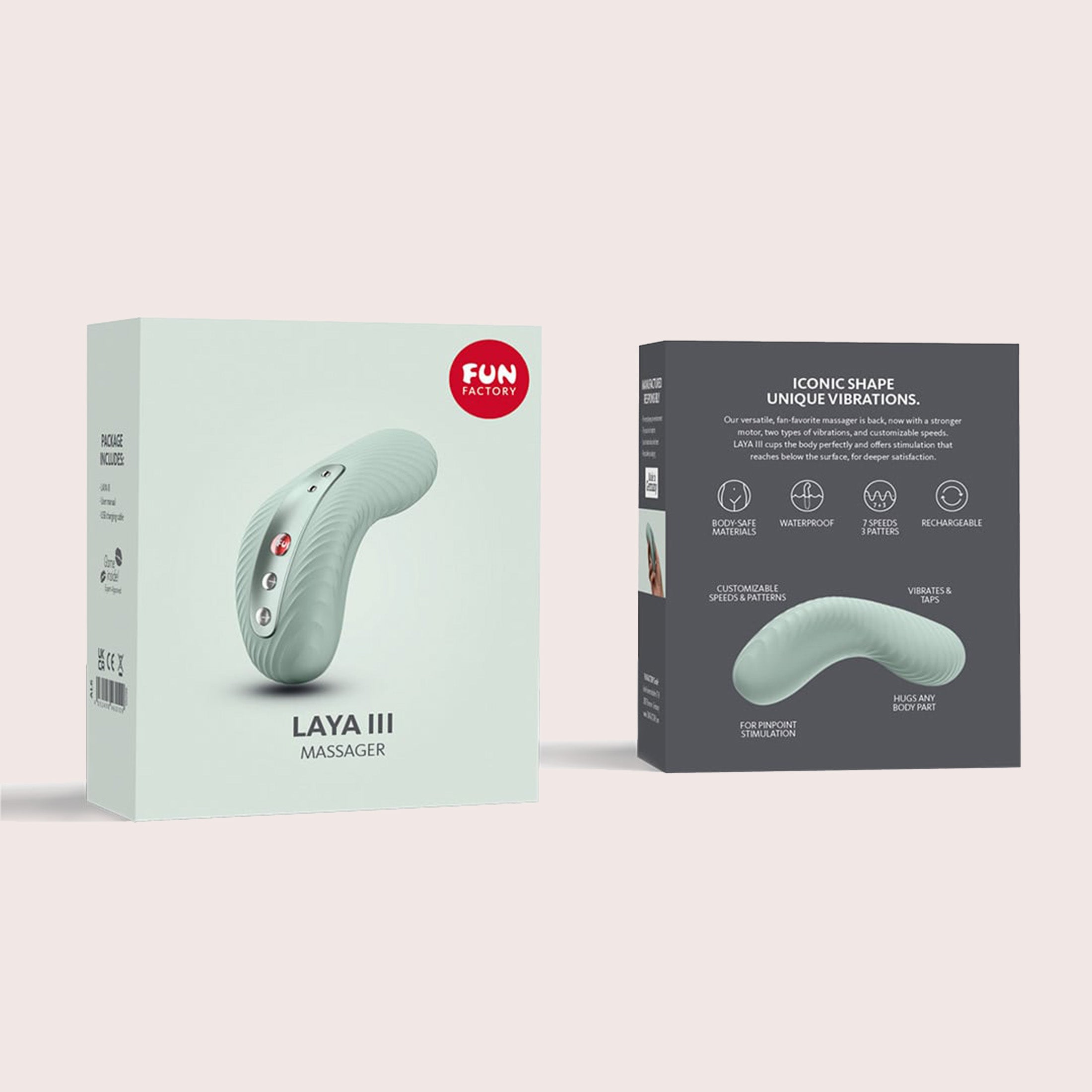 Yes For Lov Laya III vibratore clitorideo verde silicone