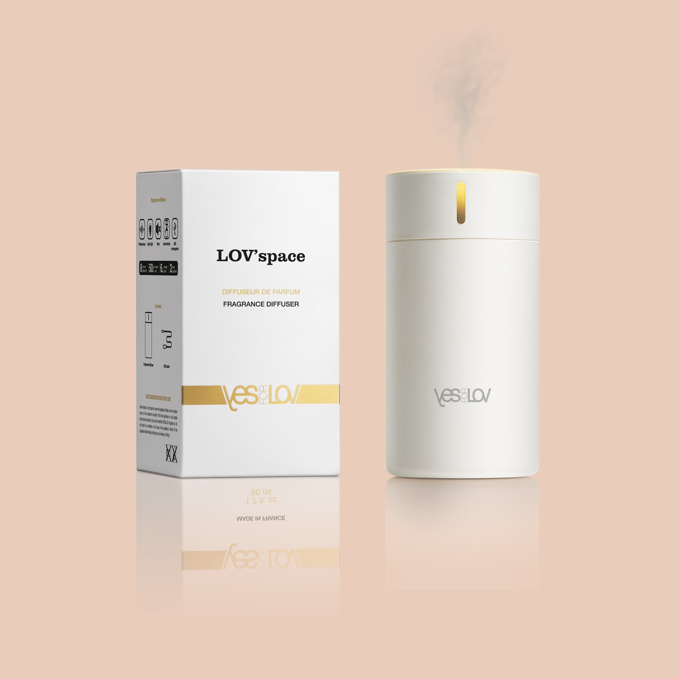 Yes For Lov Lov Space diffusore profumo con ricarica piccante