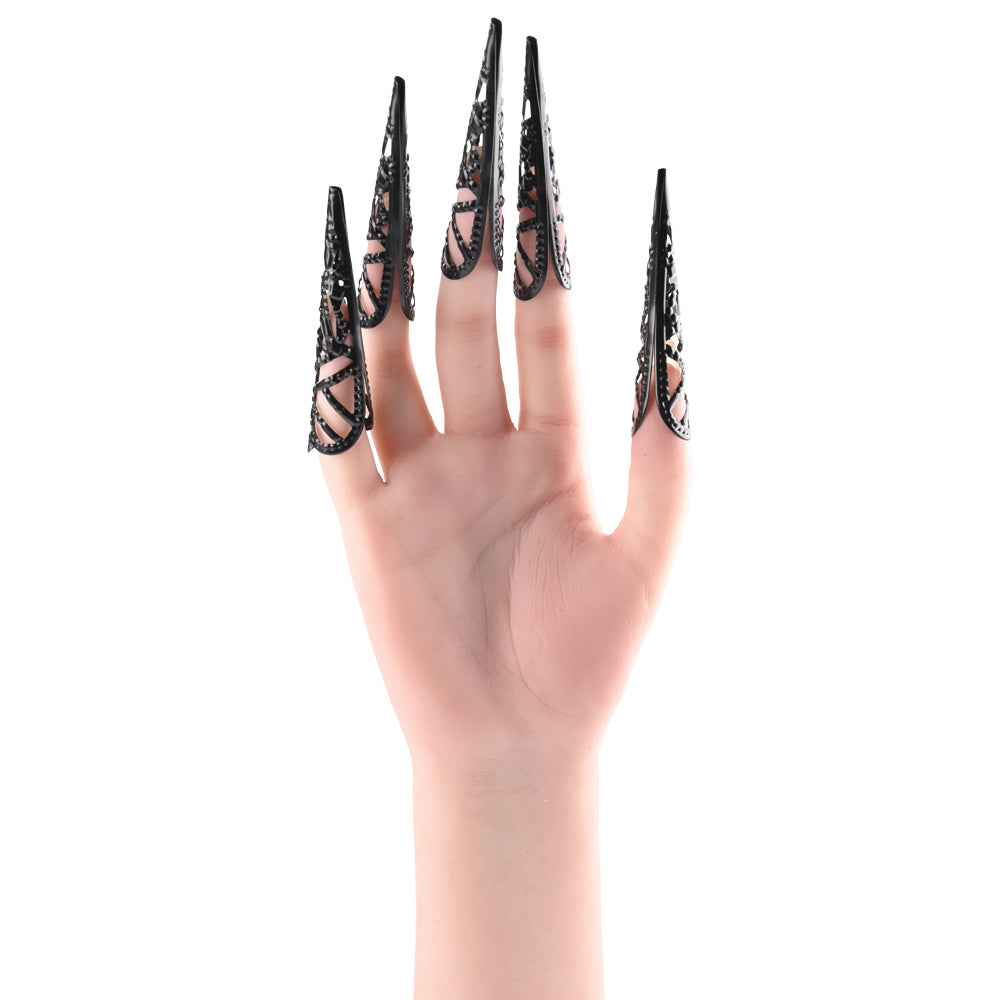 Sportsheets Sex & Mischief Sensory Fingertips ditali neri 5 pz