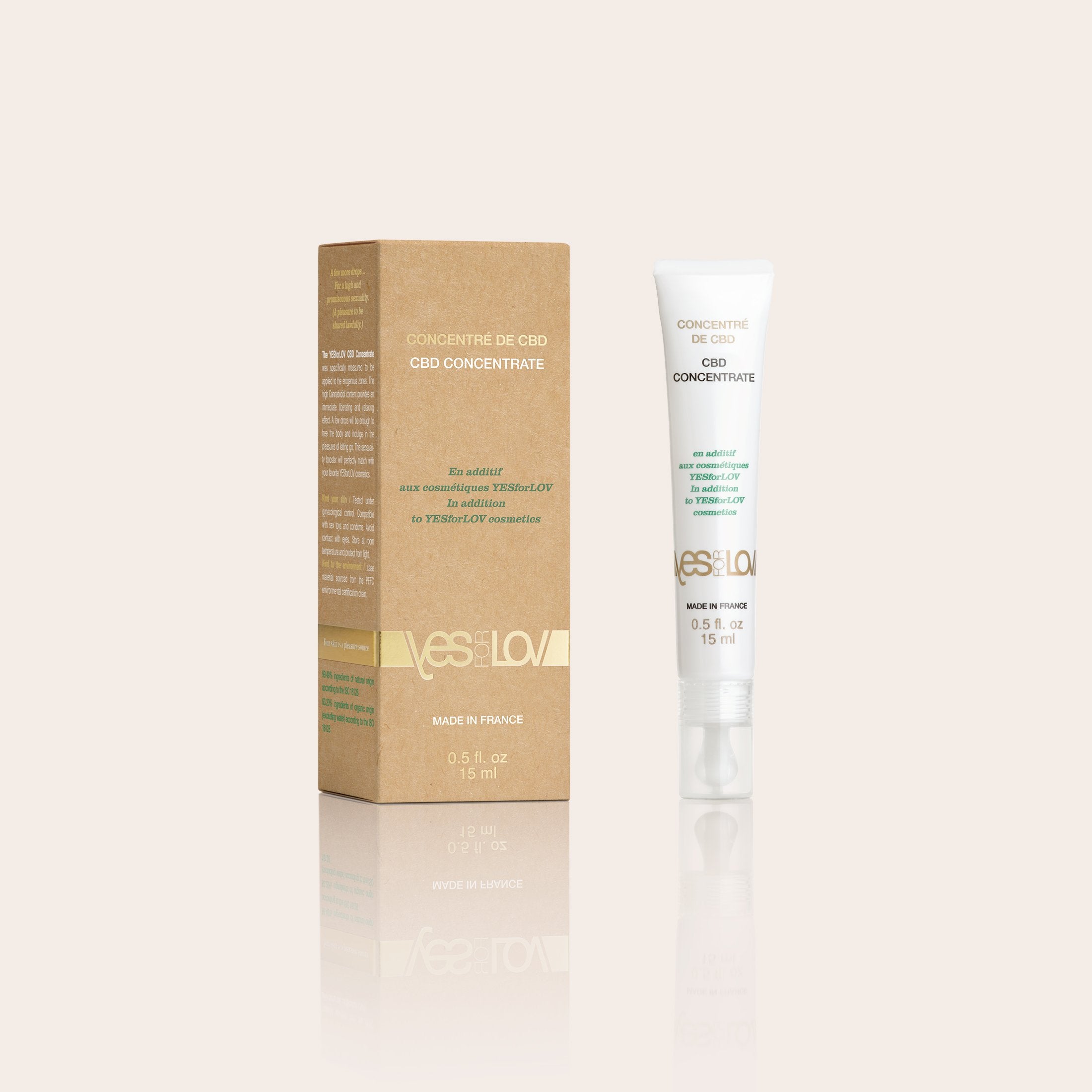 Yes For Lov CBD Concentrate gel stimolante 15ml canapa