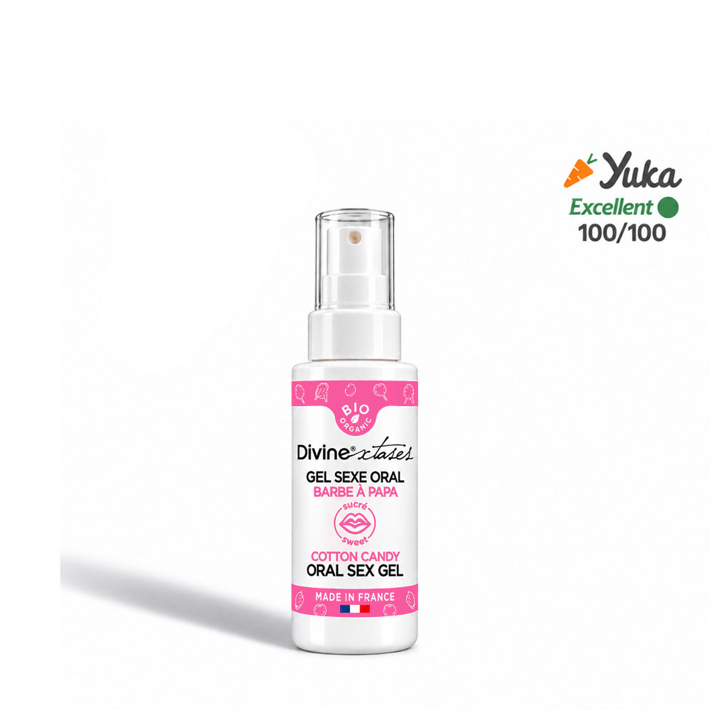 Divinextases Gel Orale Zucchero Filato Lubrificante 100ml Bio