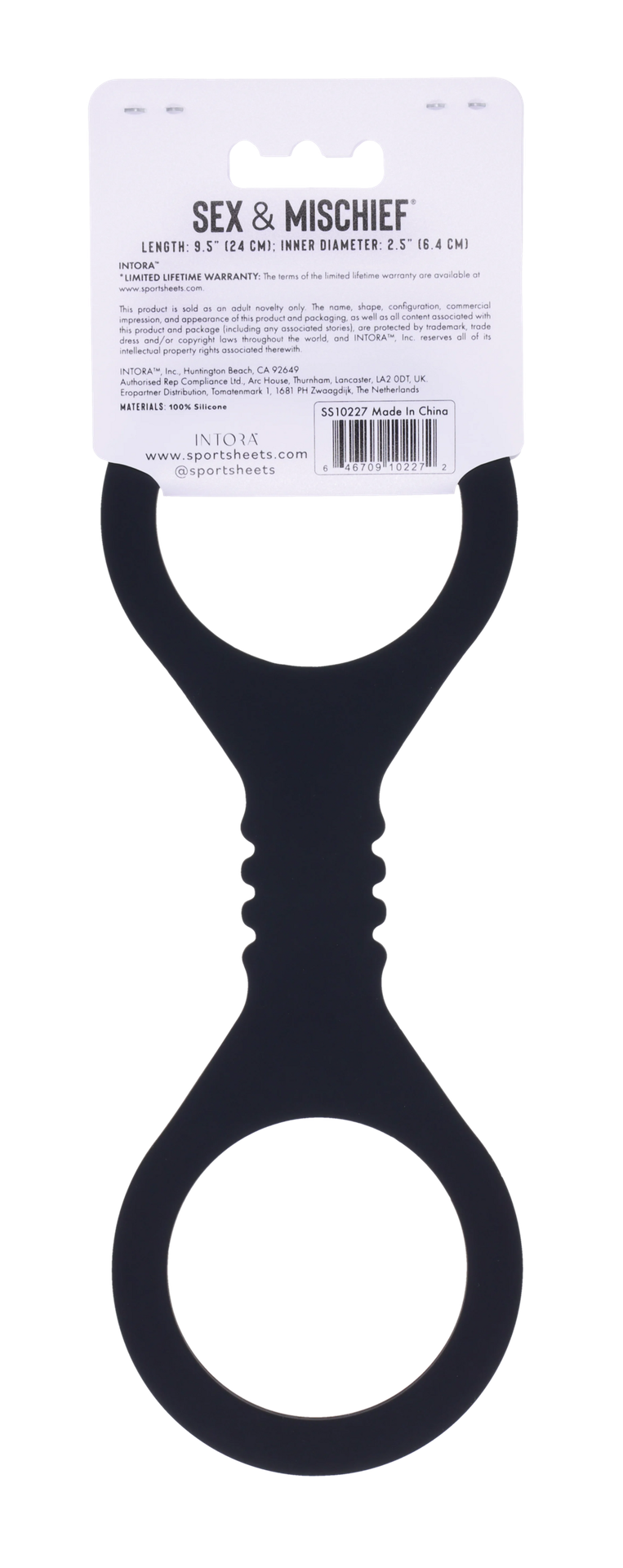 Sex & Mischief Shadow Small manette silicone nere