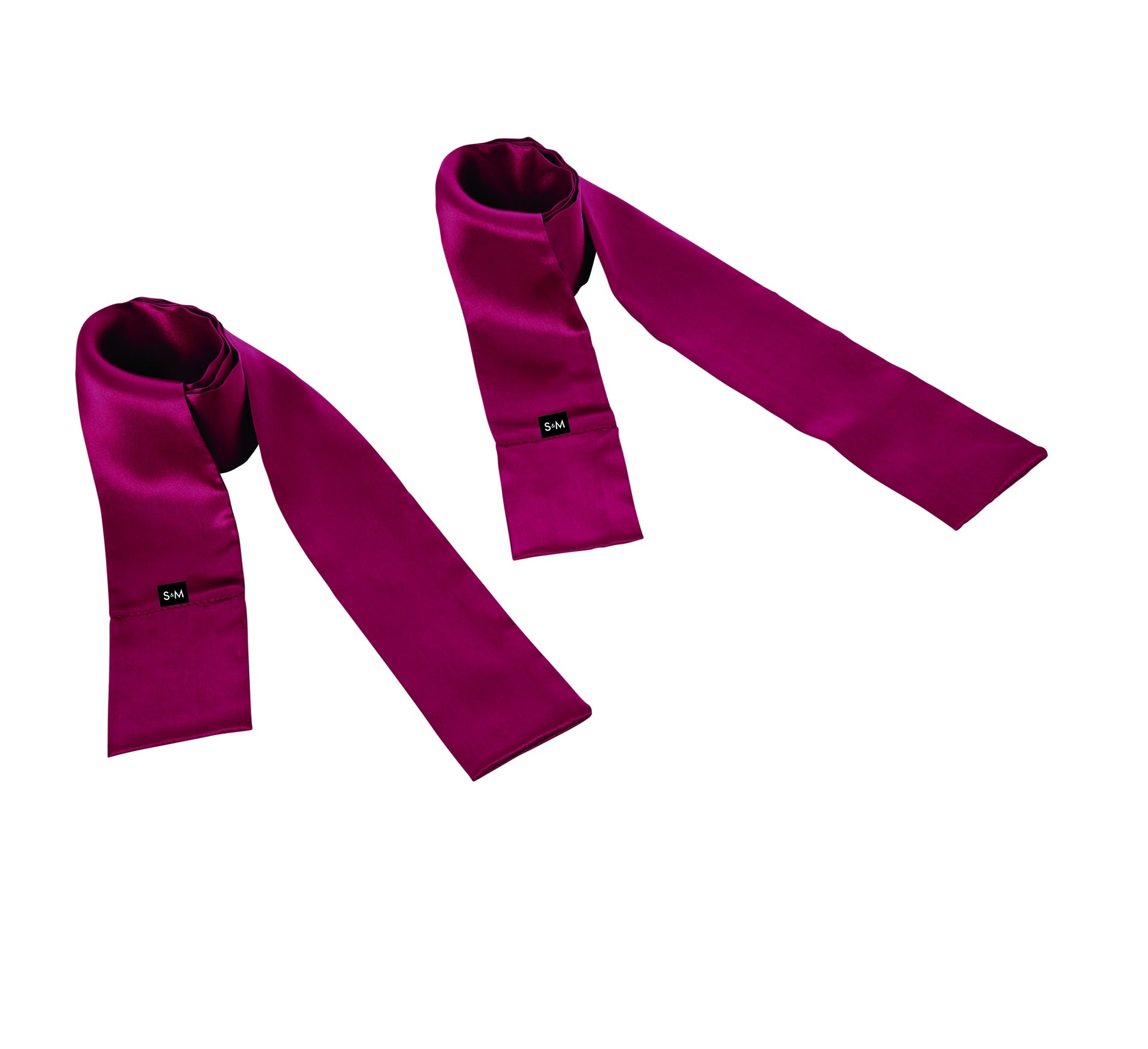Sportsheets Enchanted nastri bondage satin bordeaux 2 pezzi