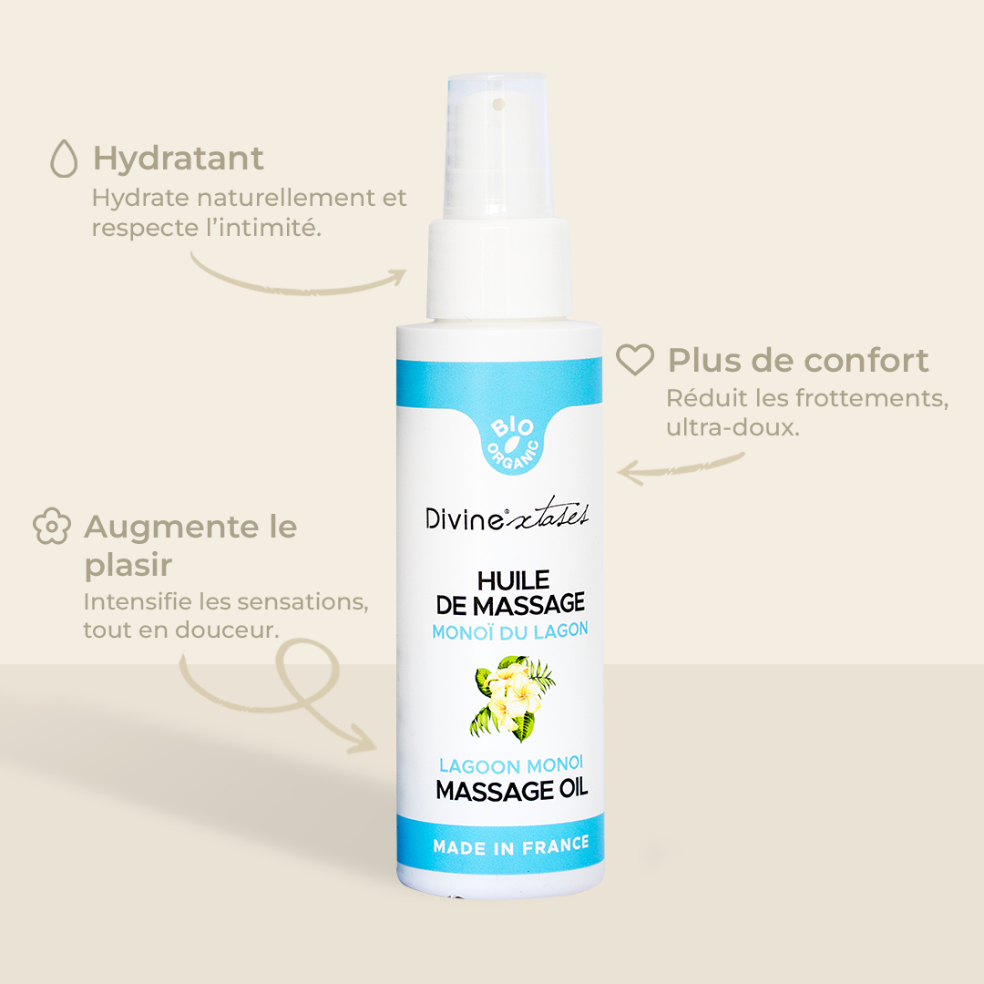 Divinextases Huile Monoi olio da massaggio bio 100 ml