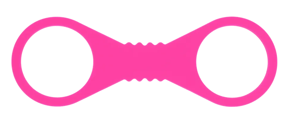 Sportsheets Sex & Mischief manette silicone rosa large