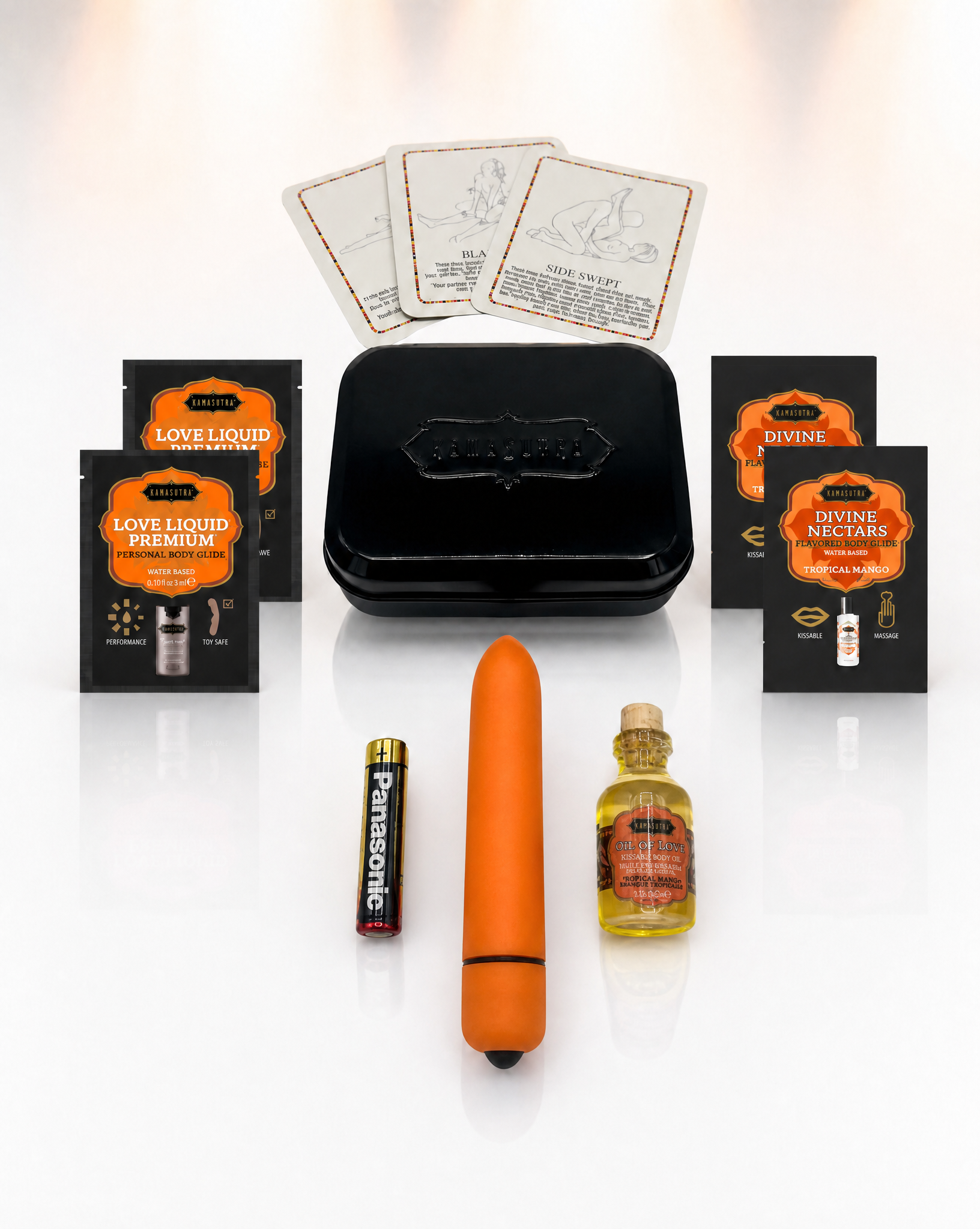 Kamasutra Weekender Kit Vibe kit viaggio cocco ananas