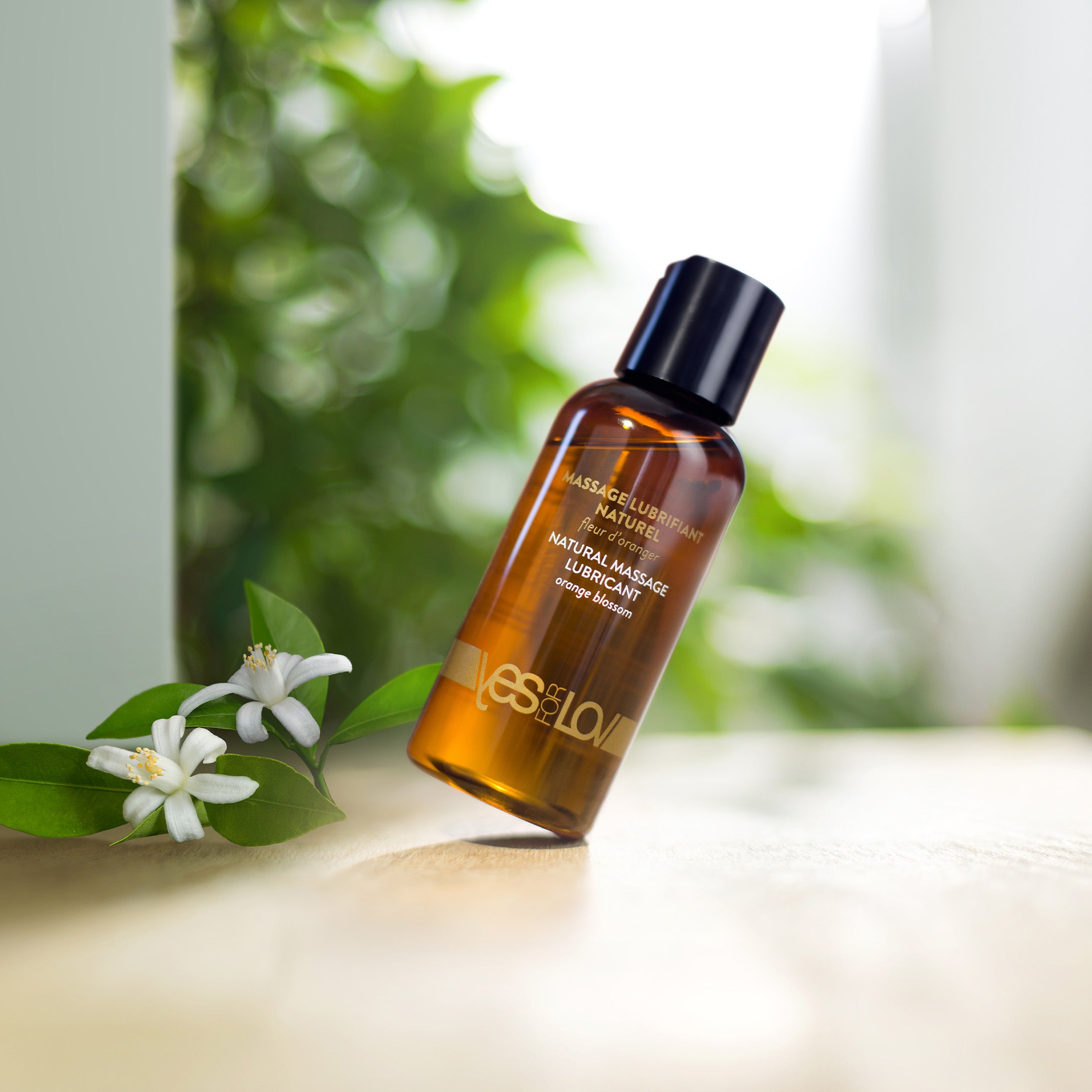 Yes For Lov Natural Massage Lubricant olio 100ml arancio