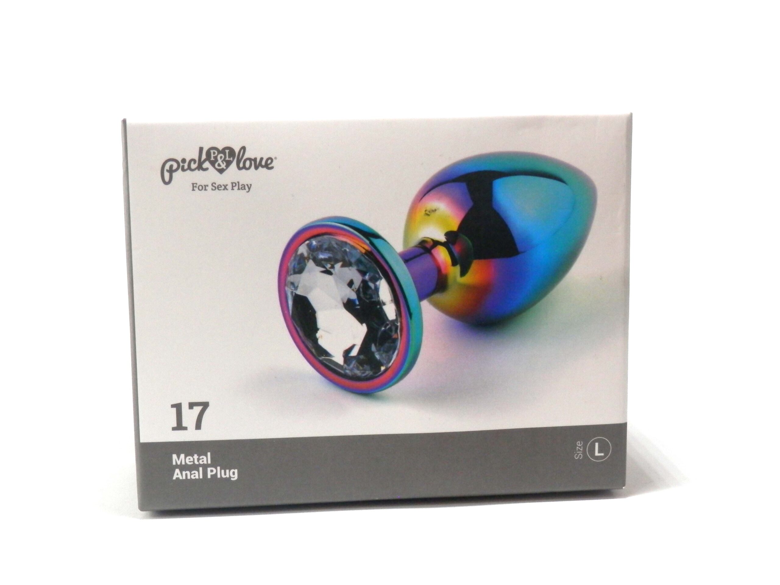 Pick&Love Diamante Tornasolado plug anale gioiello
