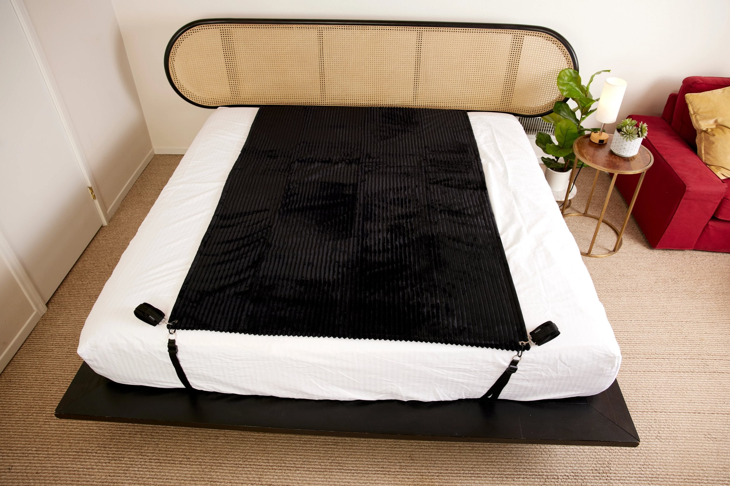 Sportsheets Signature Waterproof Blanket coperta impermeabile nera