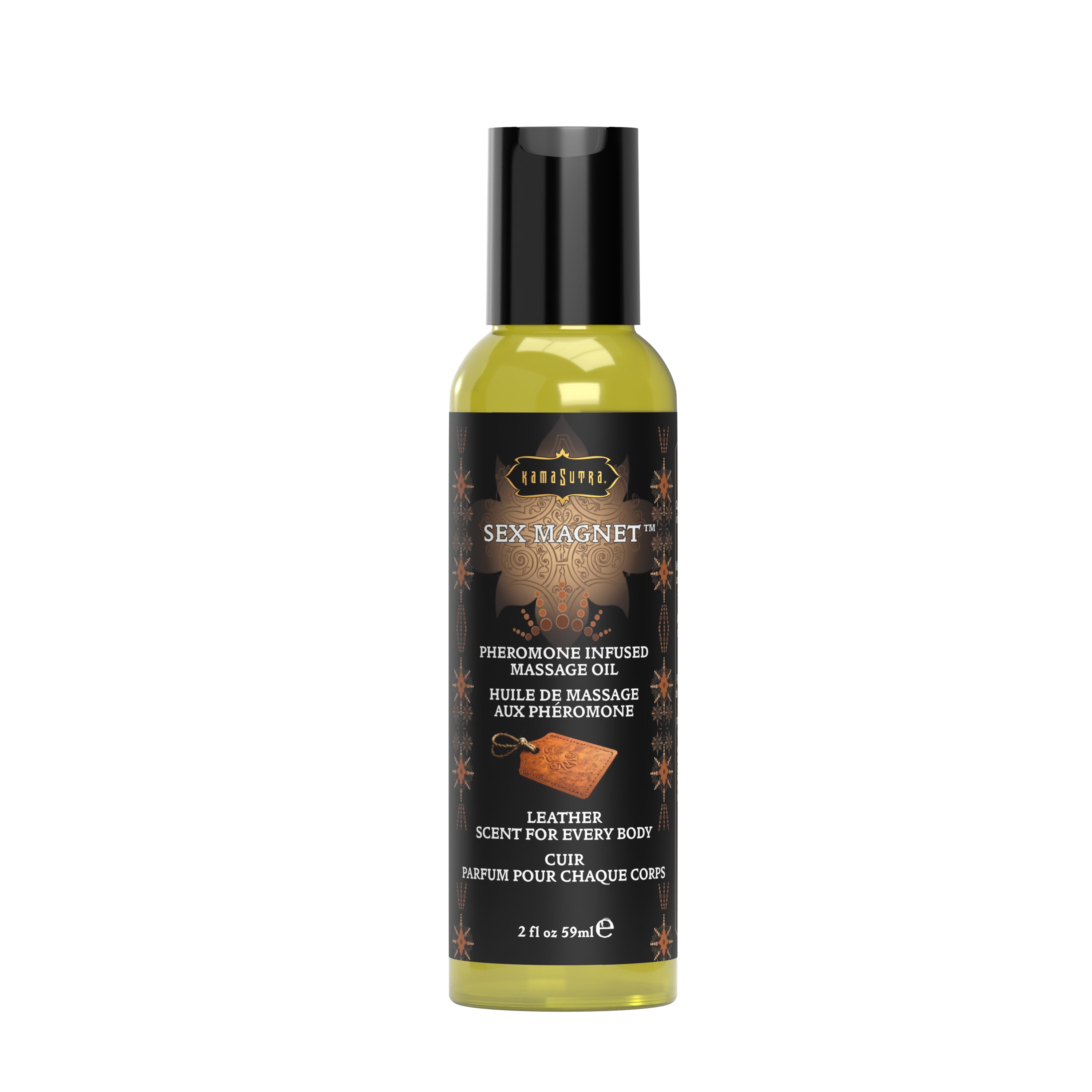 Kama Sutra Sex Magnet olio massaggio feromoni leather 59 ml