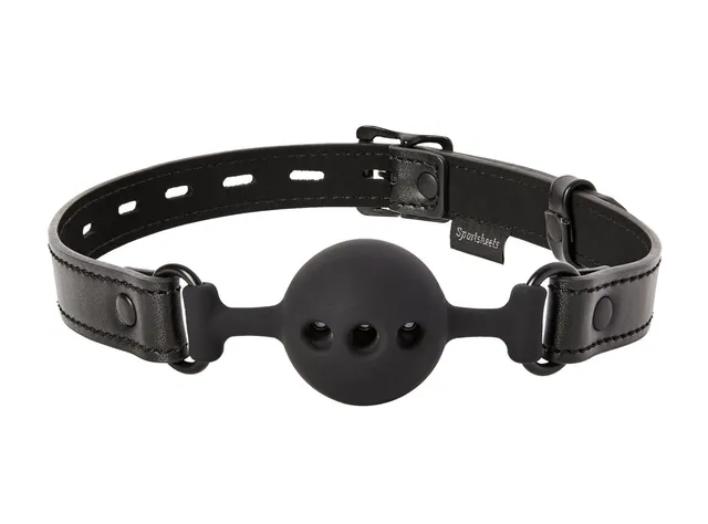 Sportsheets Saffron Breathable Ball Gag bavaglio silicone