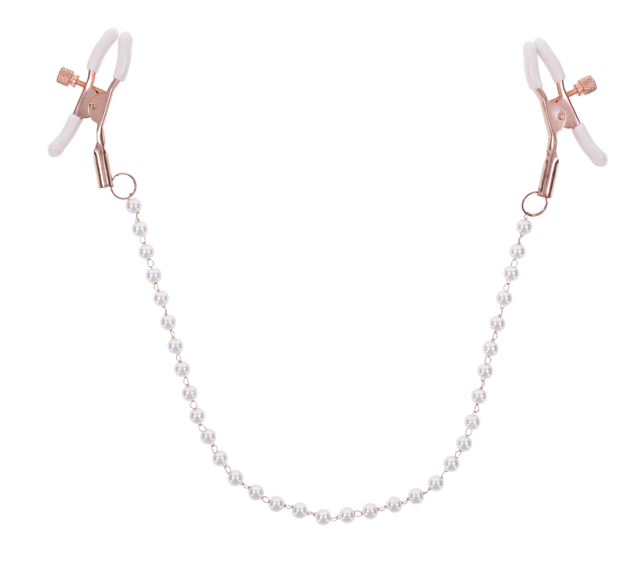 Sportsheets Peaches 'n CreaMe Pearl pinze capezzoli