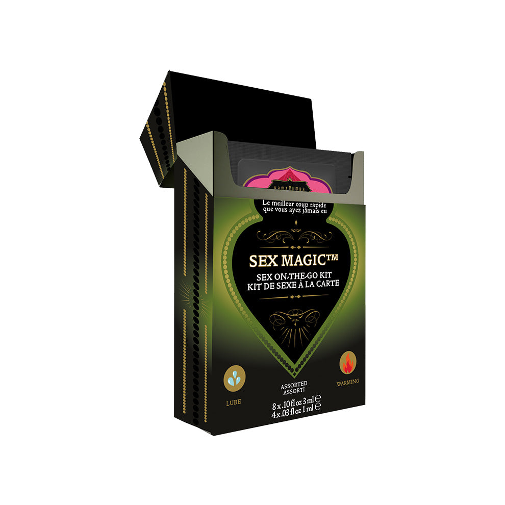 Kamasutra Sex Magic Sex-To-Go Kit lubrificante 12 bustine a base acqua