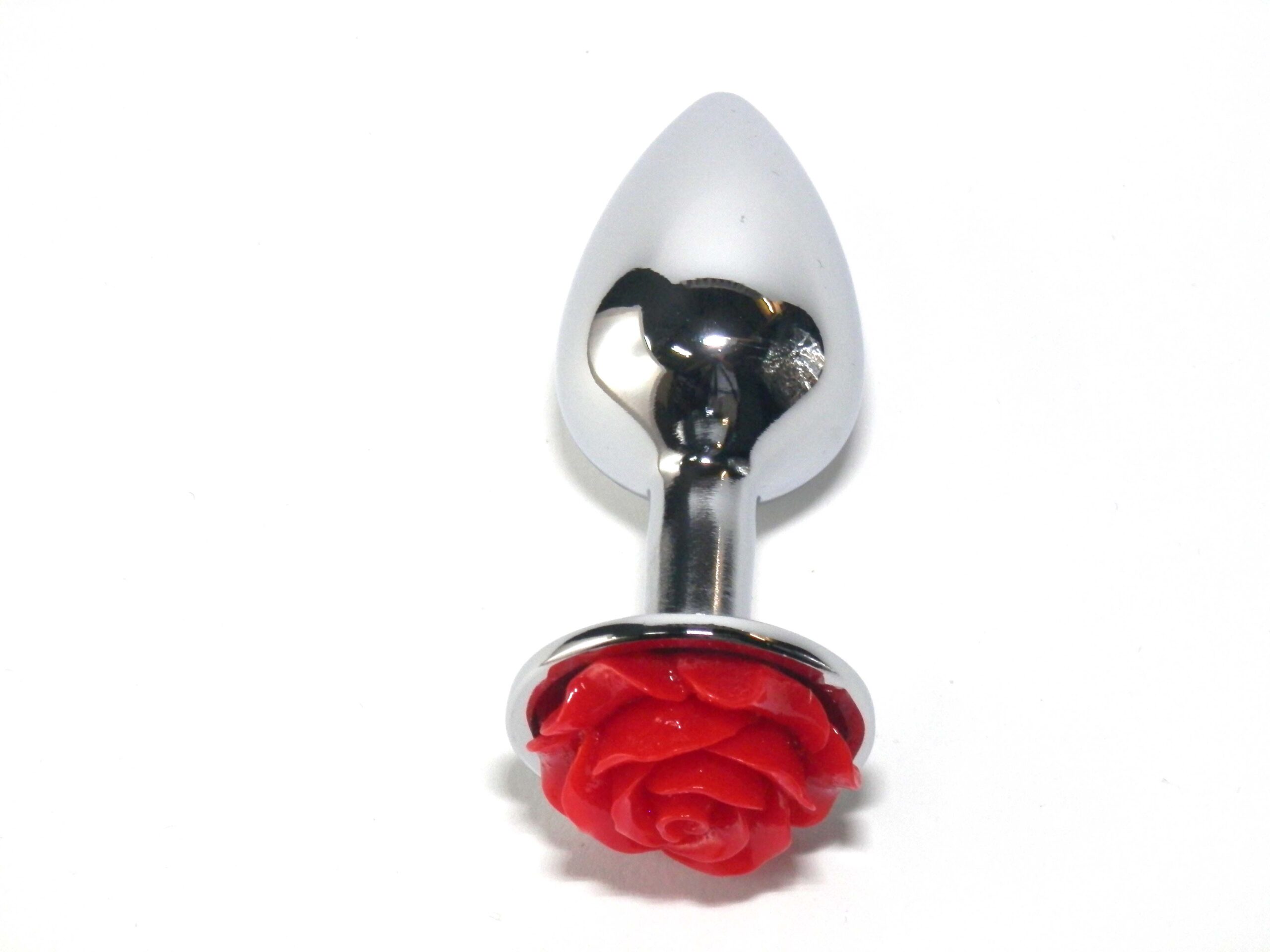 PickLove Rosa Roja plug anale alluminio base rosa