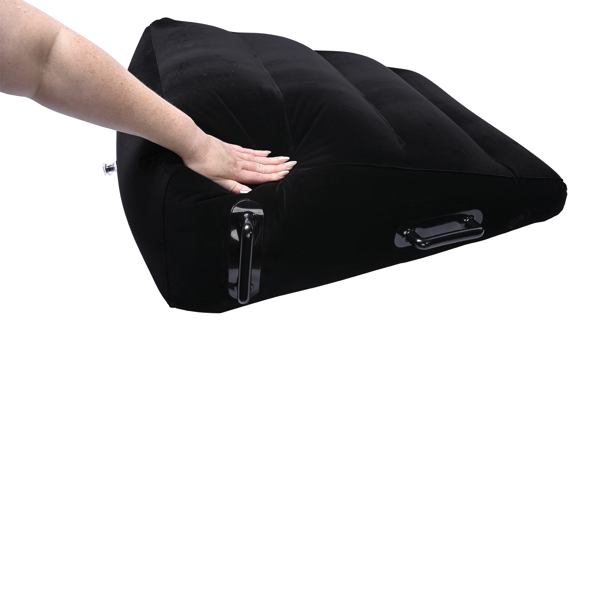 Sportsheets Pivot Plus cuscino gonfiabile velluto con maniglie