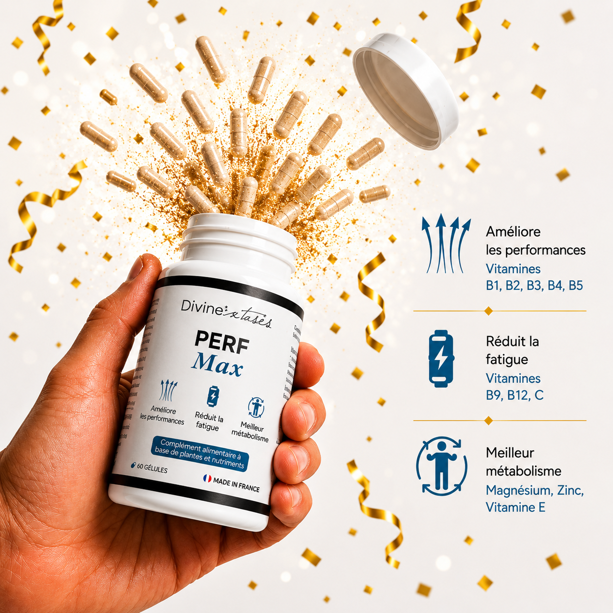 Divinextases Perf Max Integratore Performance Uomo