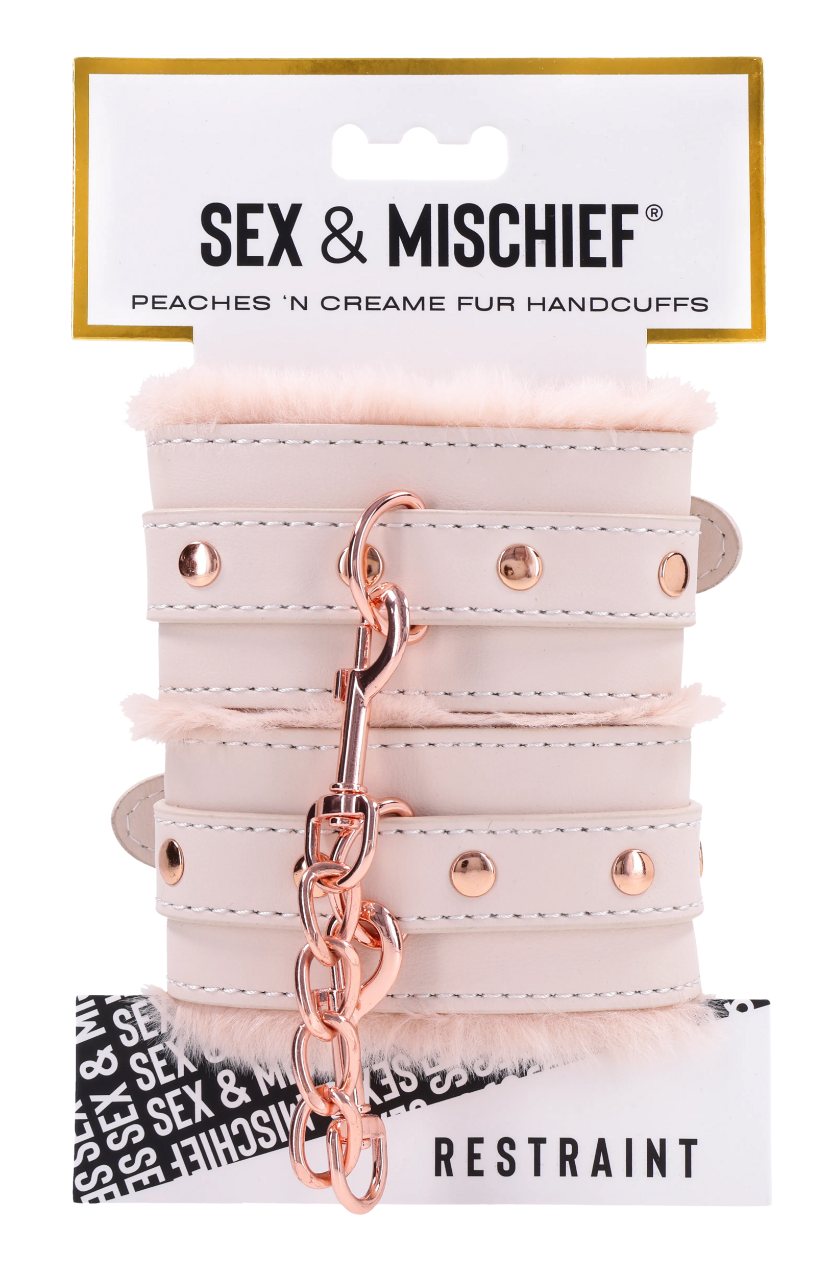 Sex & Mischief Peaches n CreaMe Fur manette peluche
