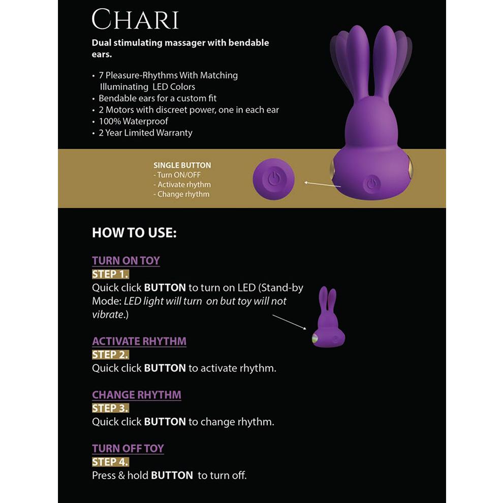 Kama Sutra Chari Vibratore Rosa doppia stimolazione