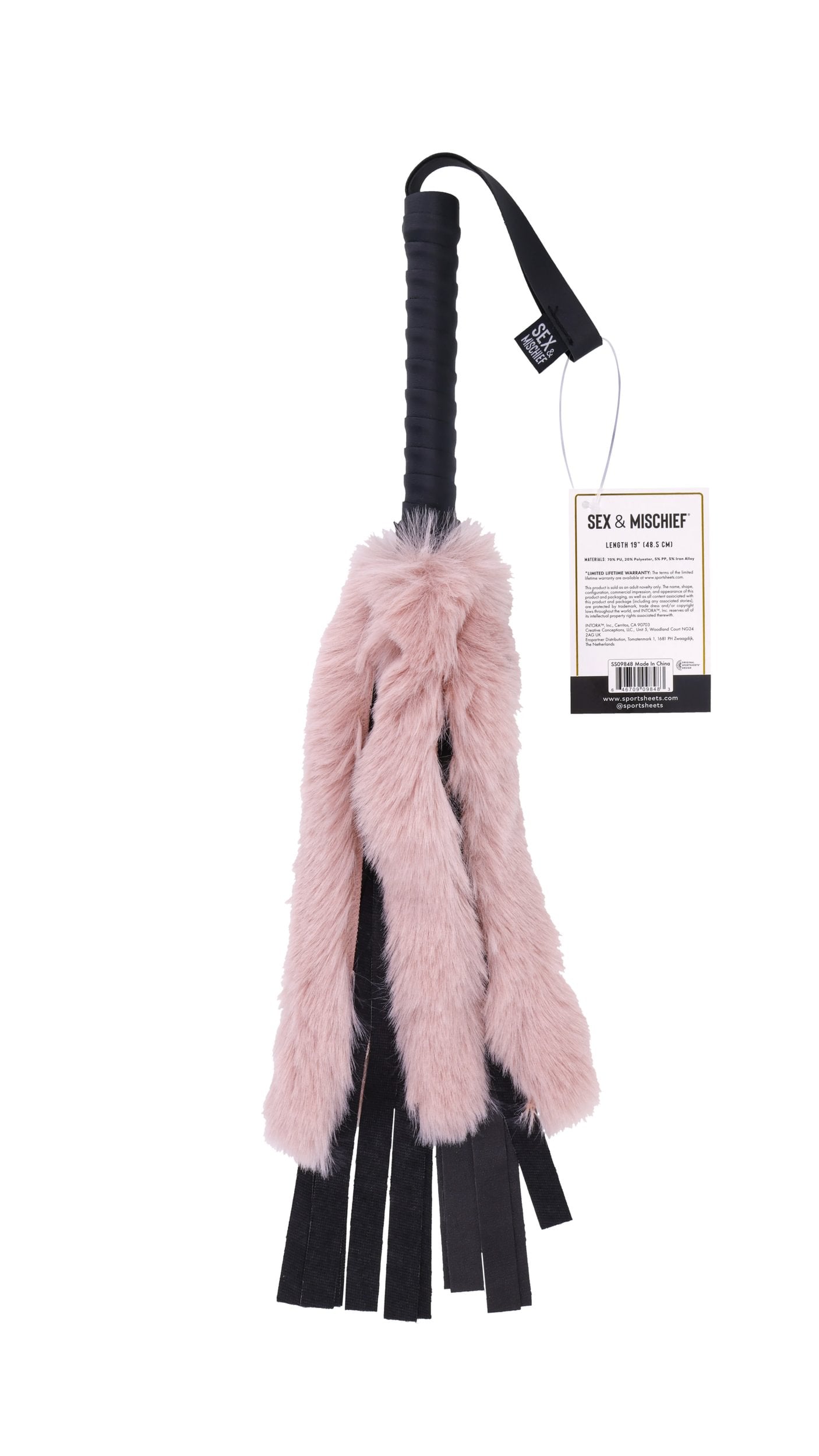 Sex & Mischief Brat Flogger Frustino Impatto Nero