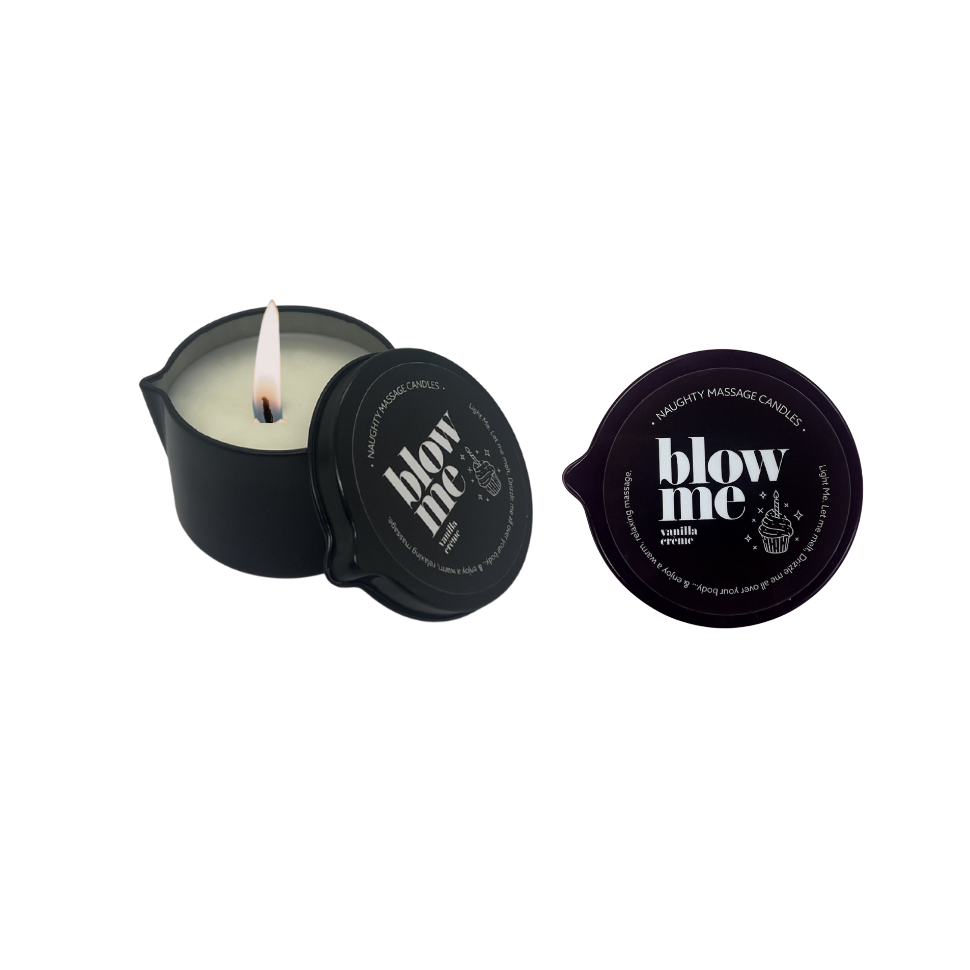 Kamasutra Blow Me Candela Massaggio Vaniglia 59 g