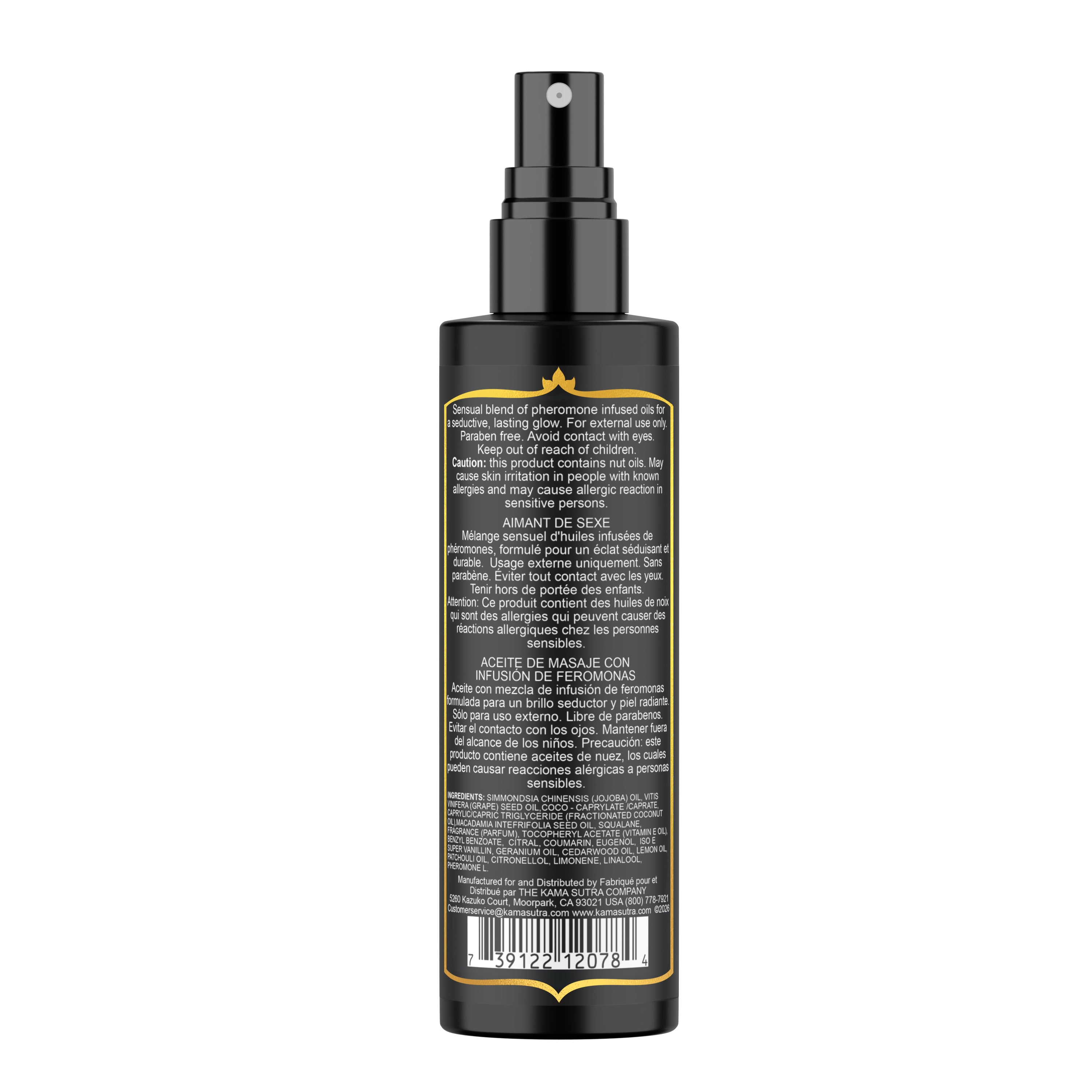 Kamasutra Sex Magnet spray corpo feromoni 118 ml