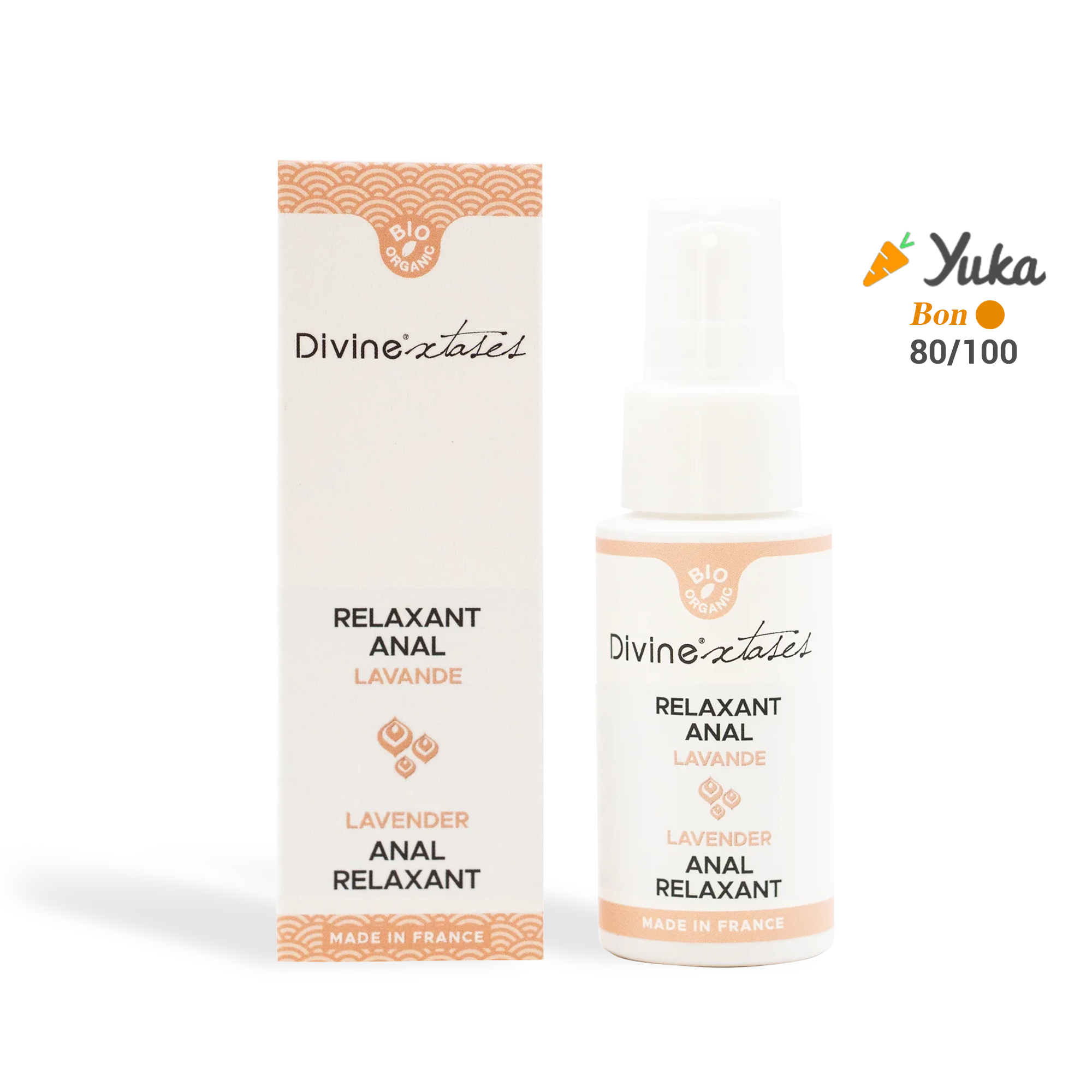 Divinextases Relaxant Anal gel intimo bio 50 ml