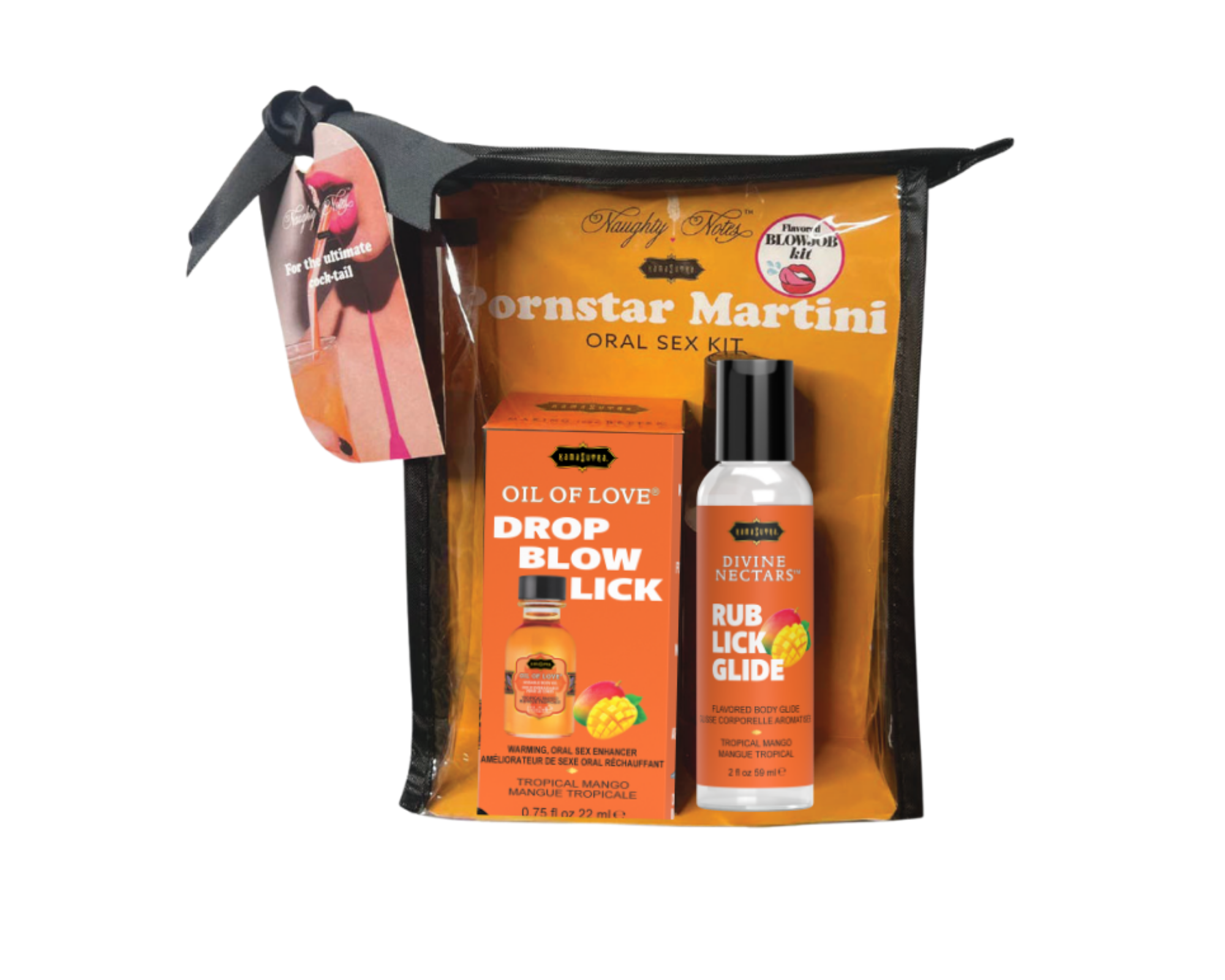 Kama Sutra Pornstar Martini kit sesso orale mango
