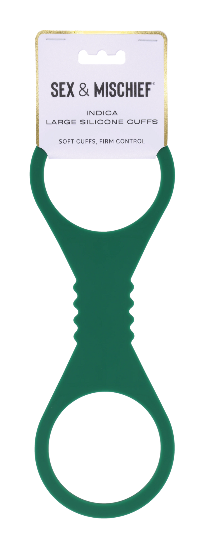 Sex & Mischief Indica Large manette silicone verde