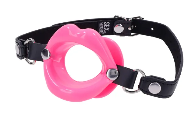 Sportsheets Sex Mischief Pink Silicone Lips bavaglio rosa