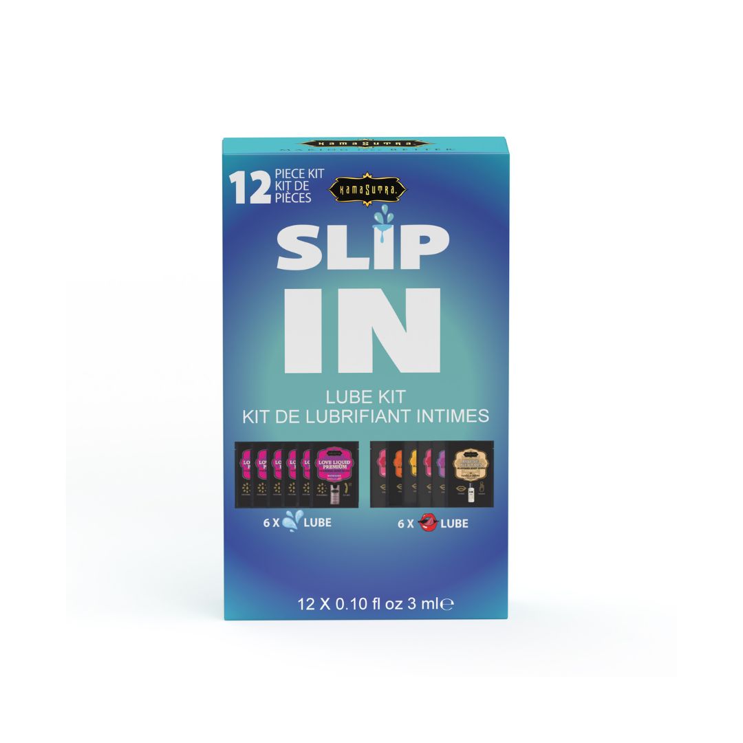 Kama Sutra Slip In Sex-To-Go kit lubrificante 12 bustine assortito