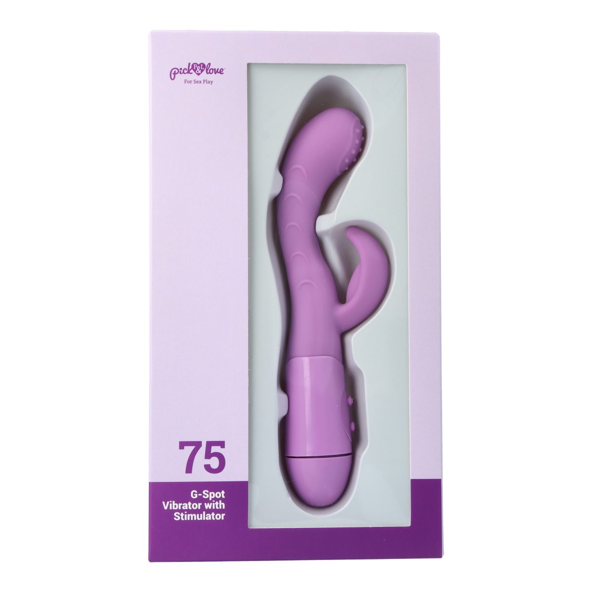 Pick&Love G-Spot 75 vibratore rabbit con stimolatore