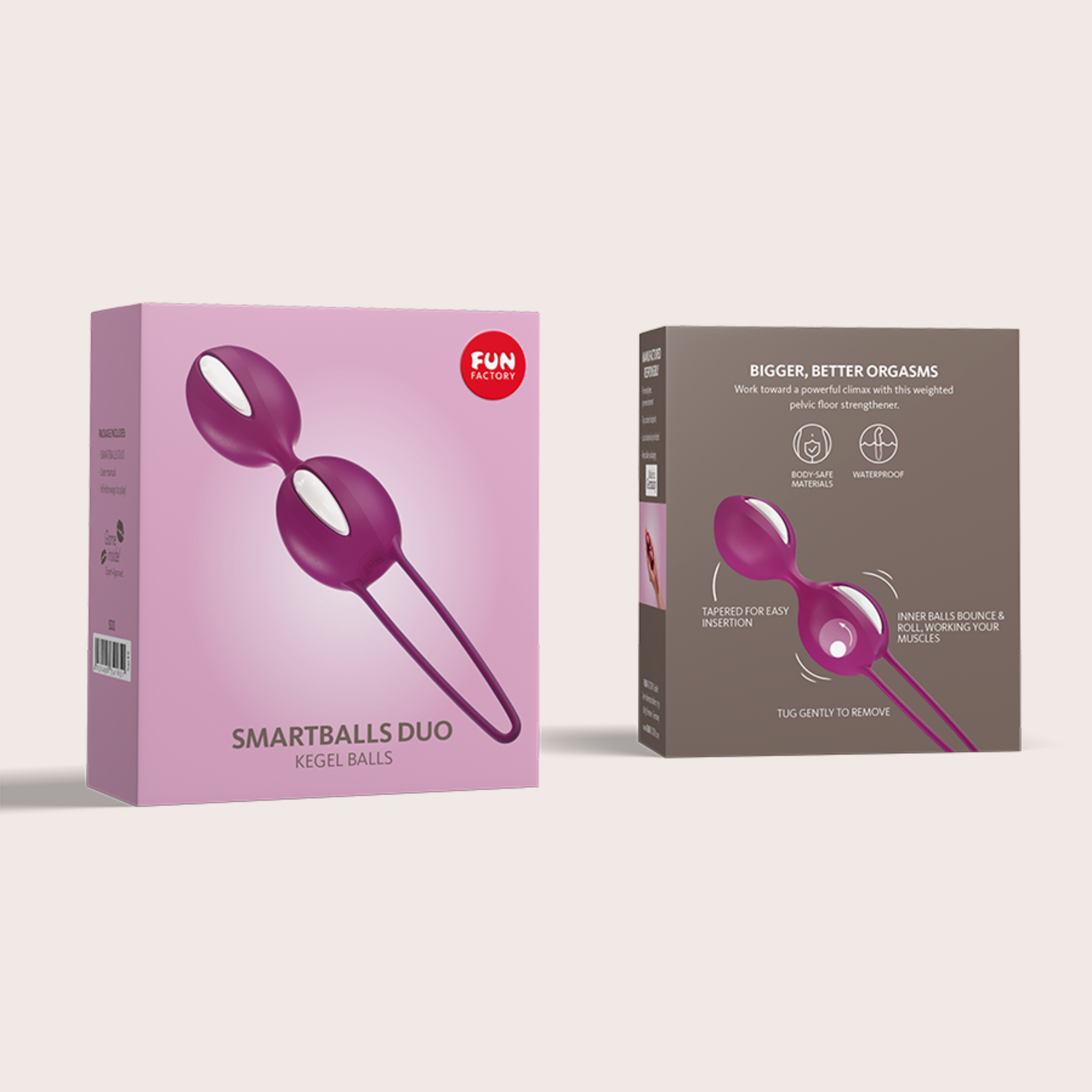 Fun Factory Smart Ball Duo Palline Vaginali 72 g Rosa