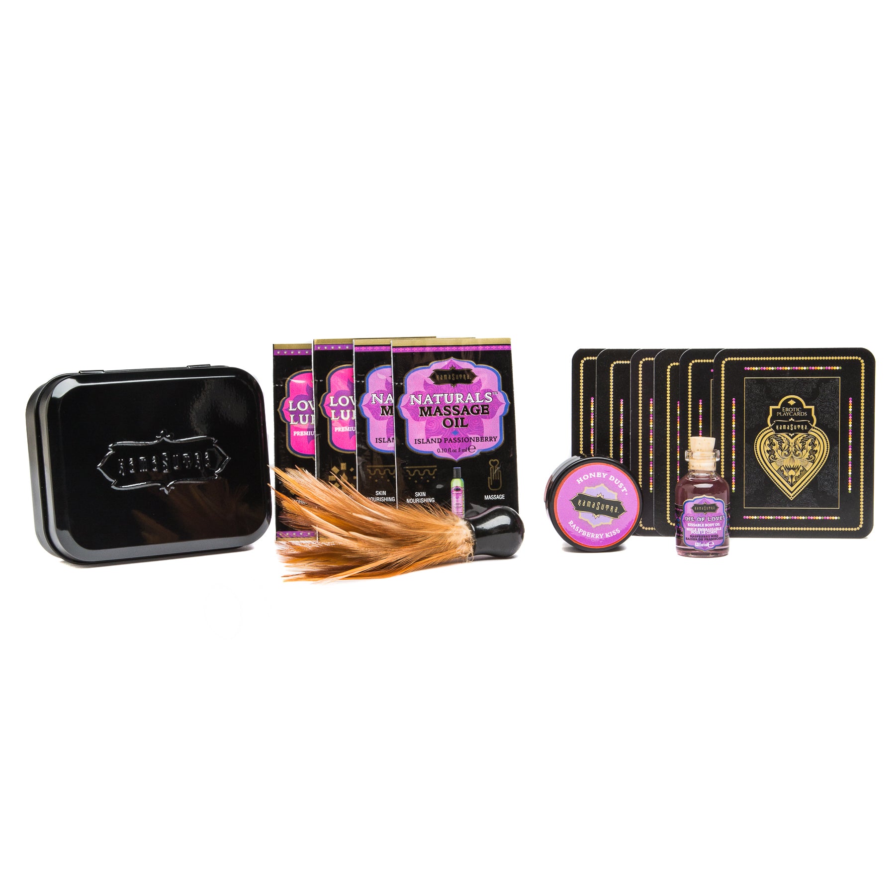 Kama Sutra Weekender Kit viaggio coppia in latta