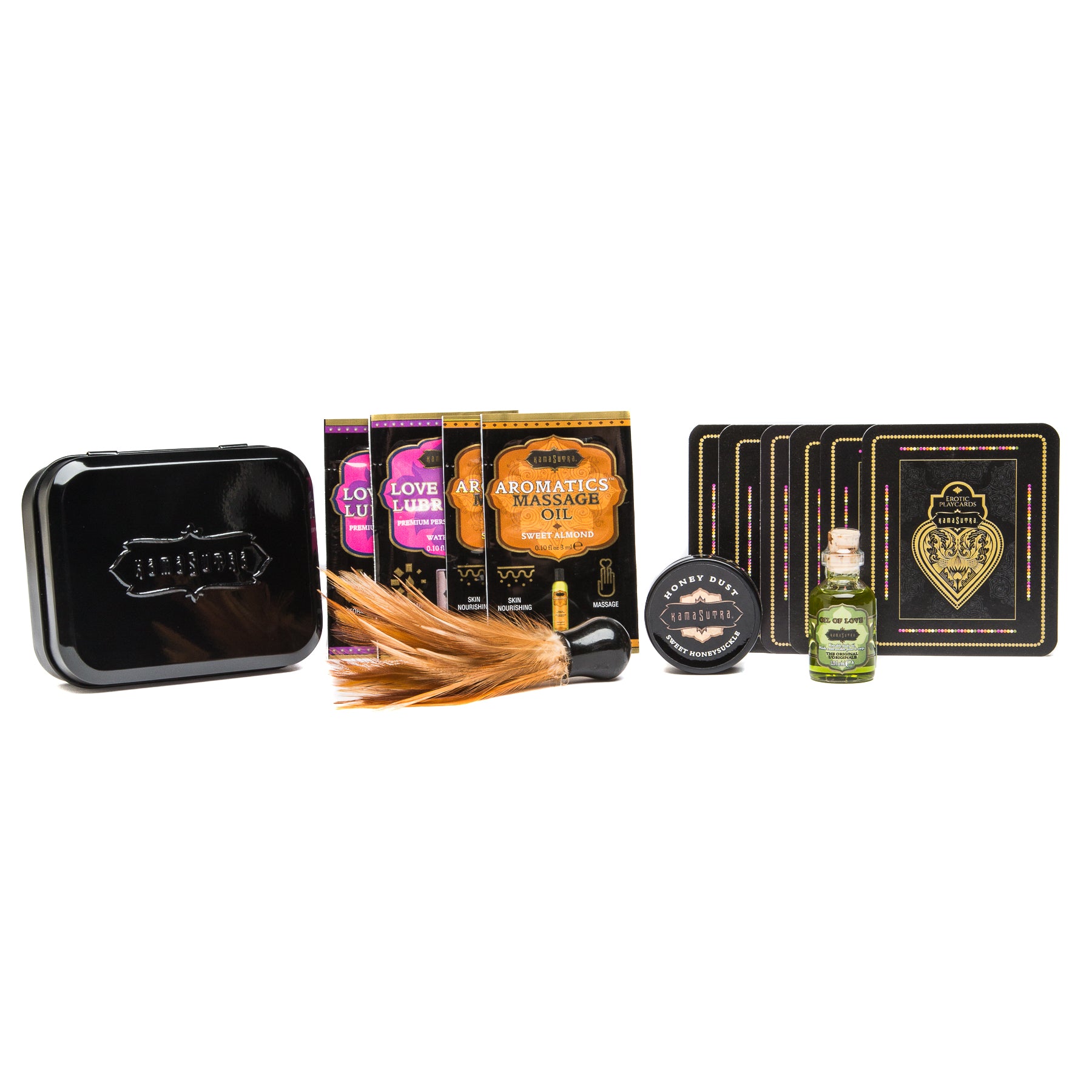 Kama Sutra Weekender Kit viaggio coppia in latta